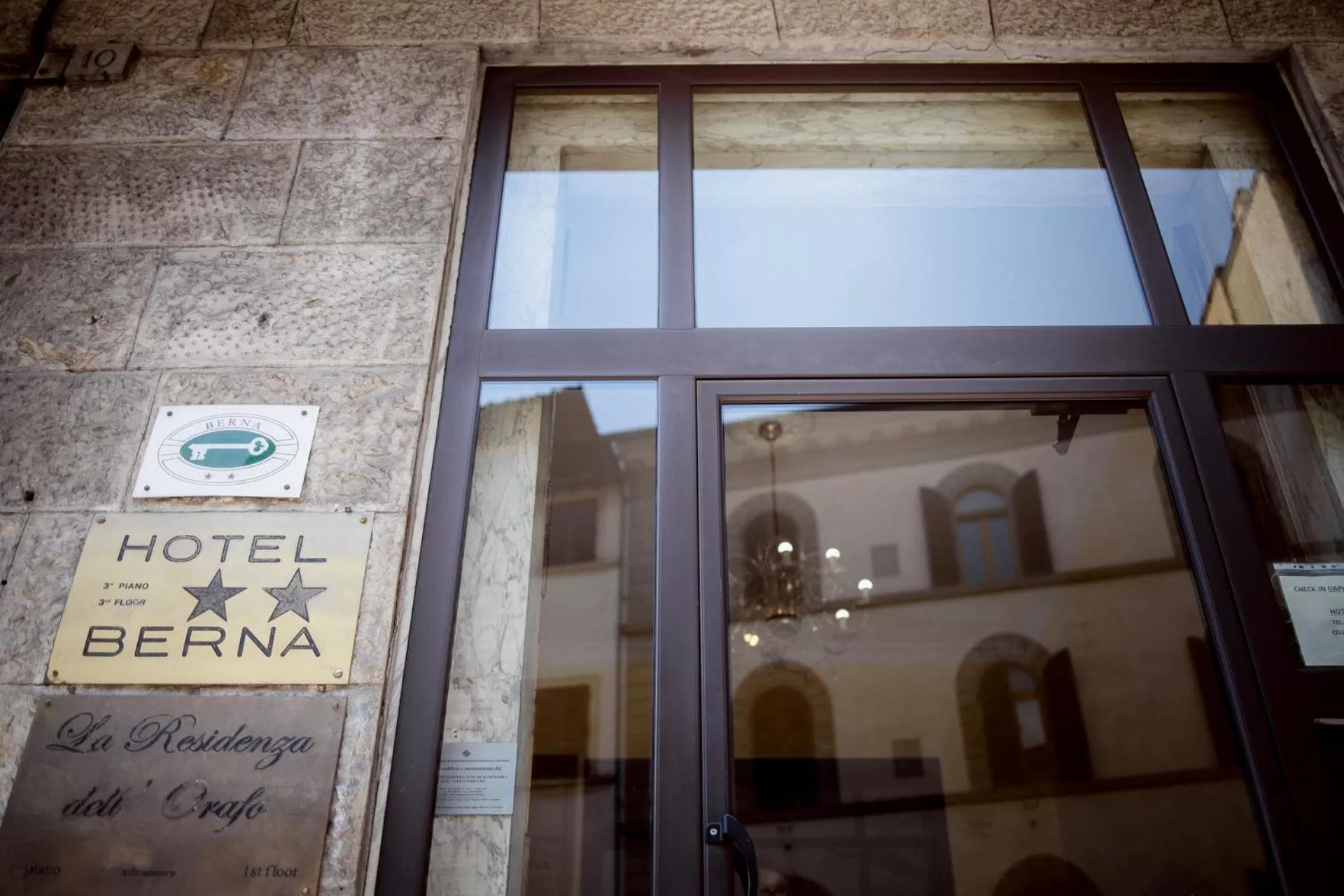 Property building in Hotel Berna