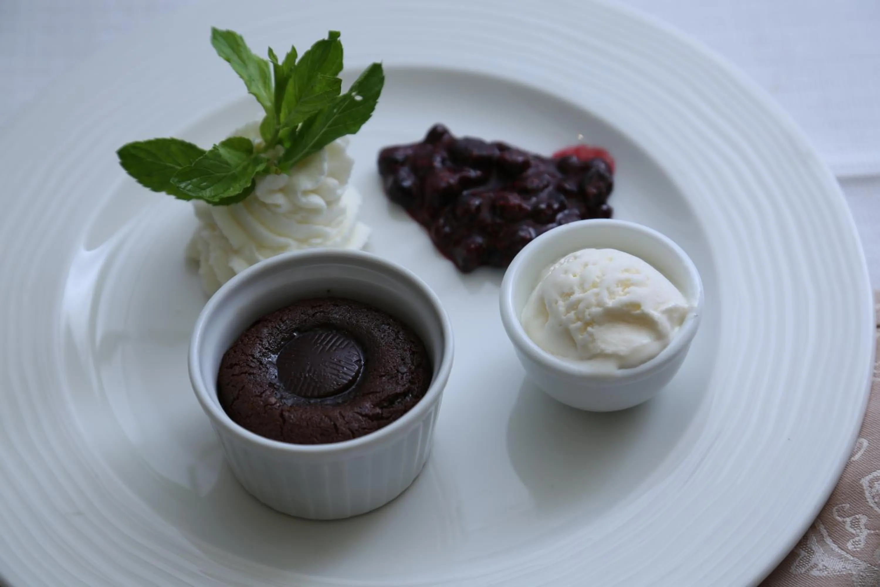 Food close-up in Ambassador Hotel