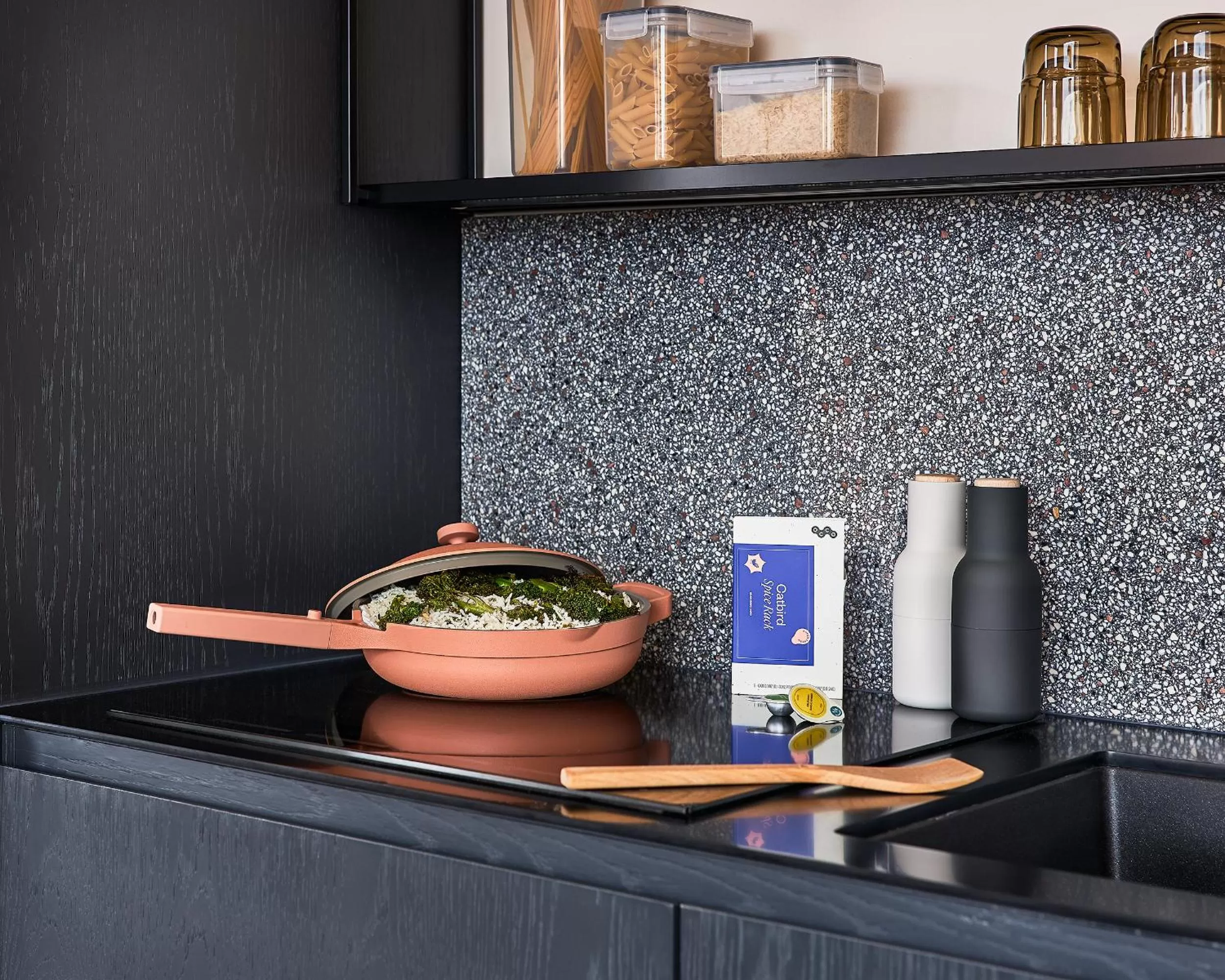 Kitchen or kitchenette in Catbird Hotel