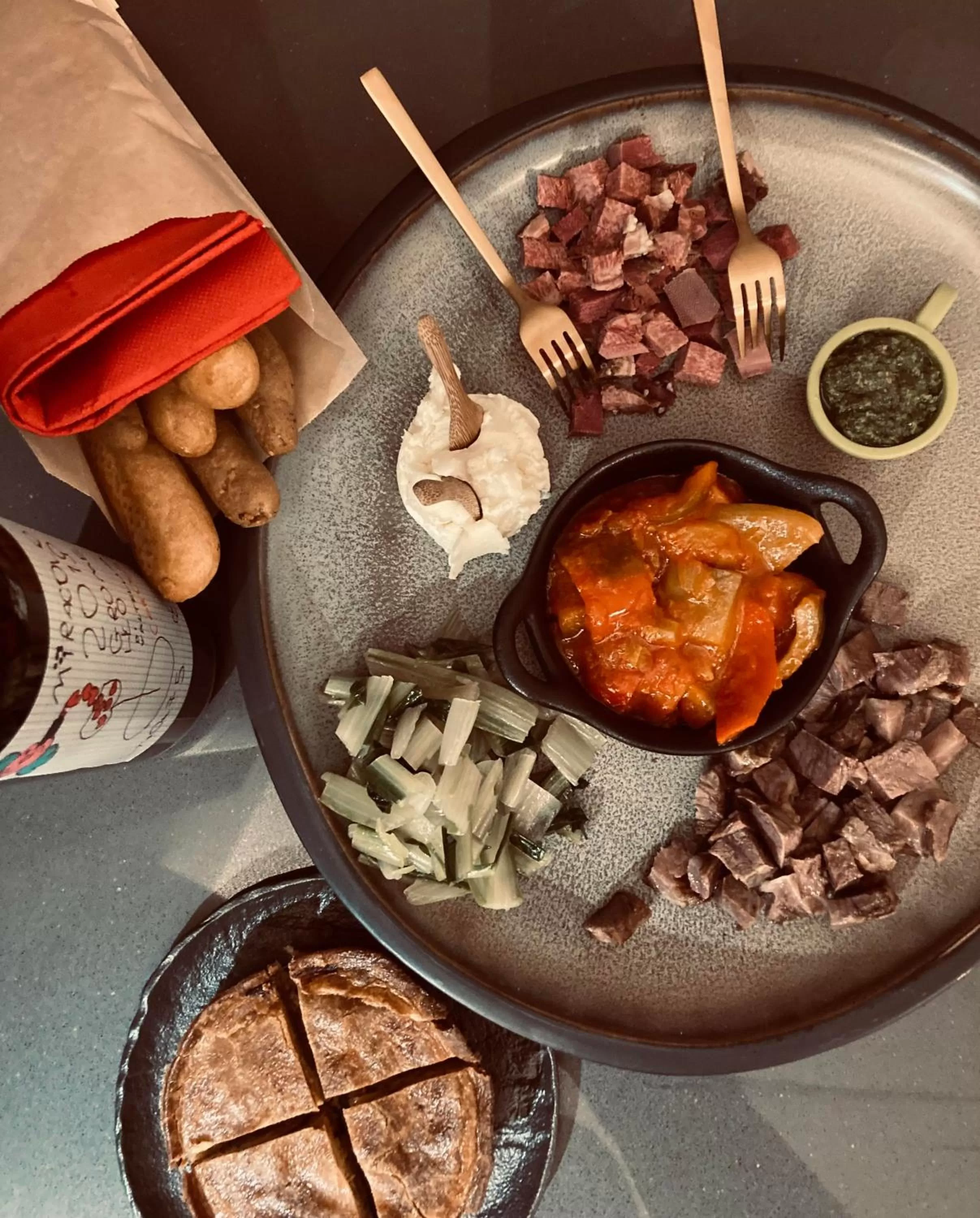 Restaurant/places to eat in Cà Rossa #panoramic suite