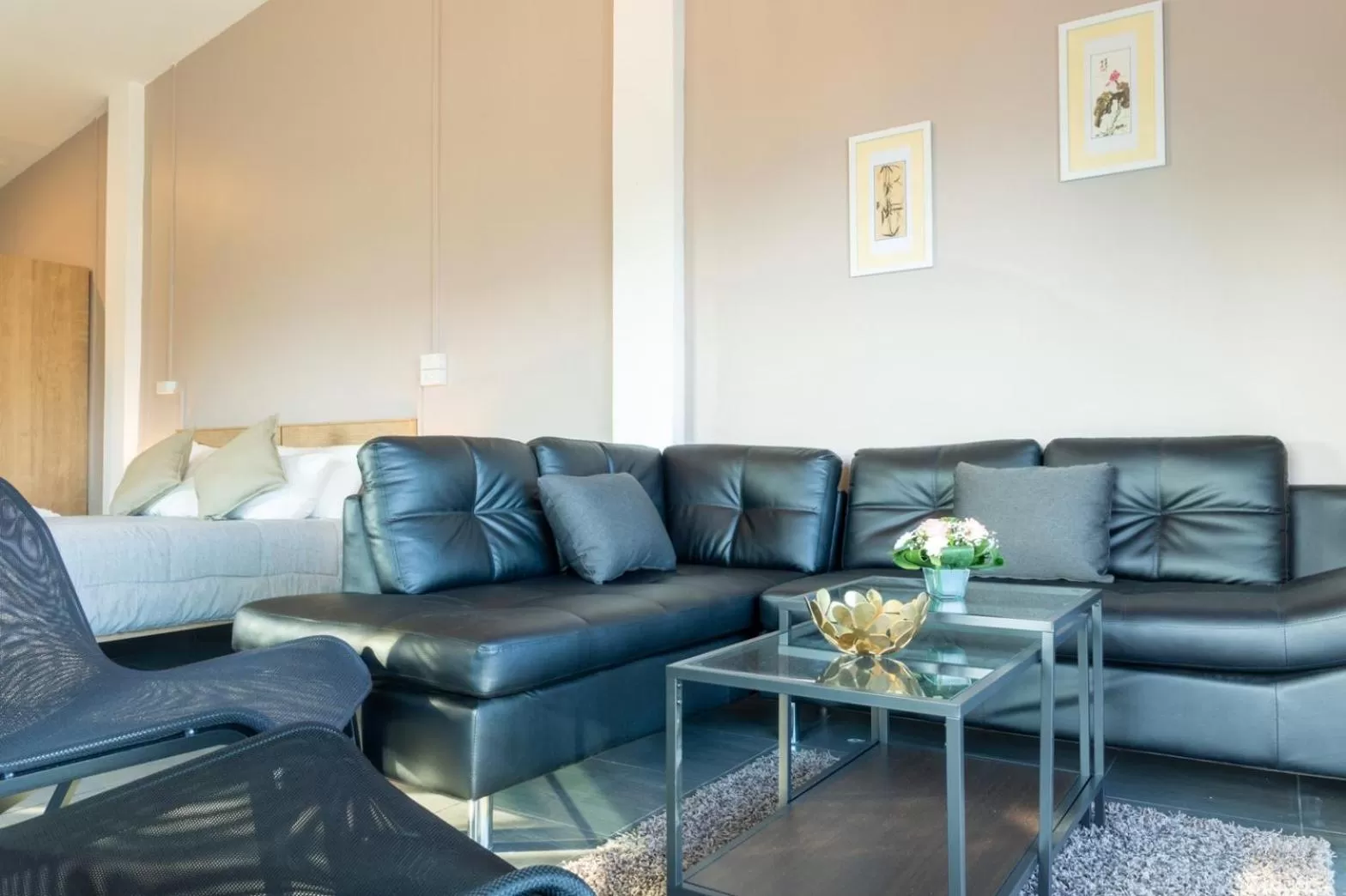 Living room in THE BEACH CHA AM Suites