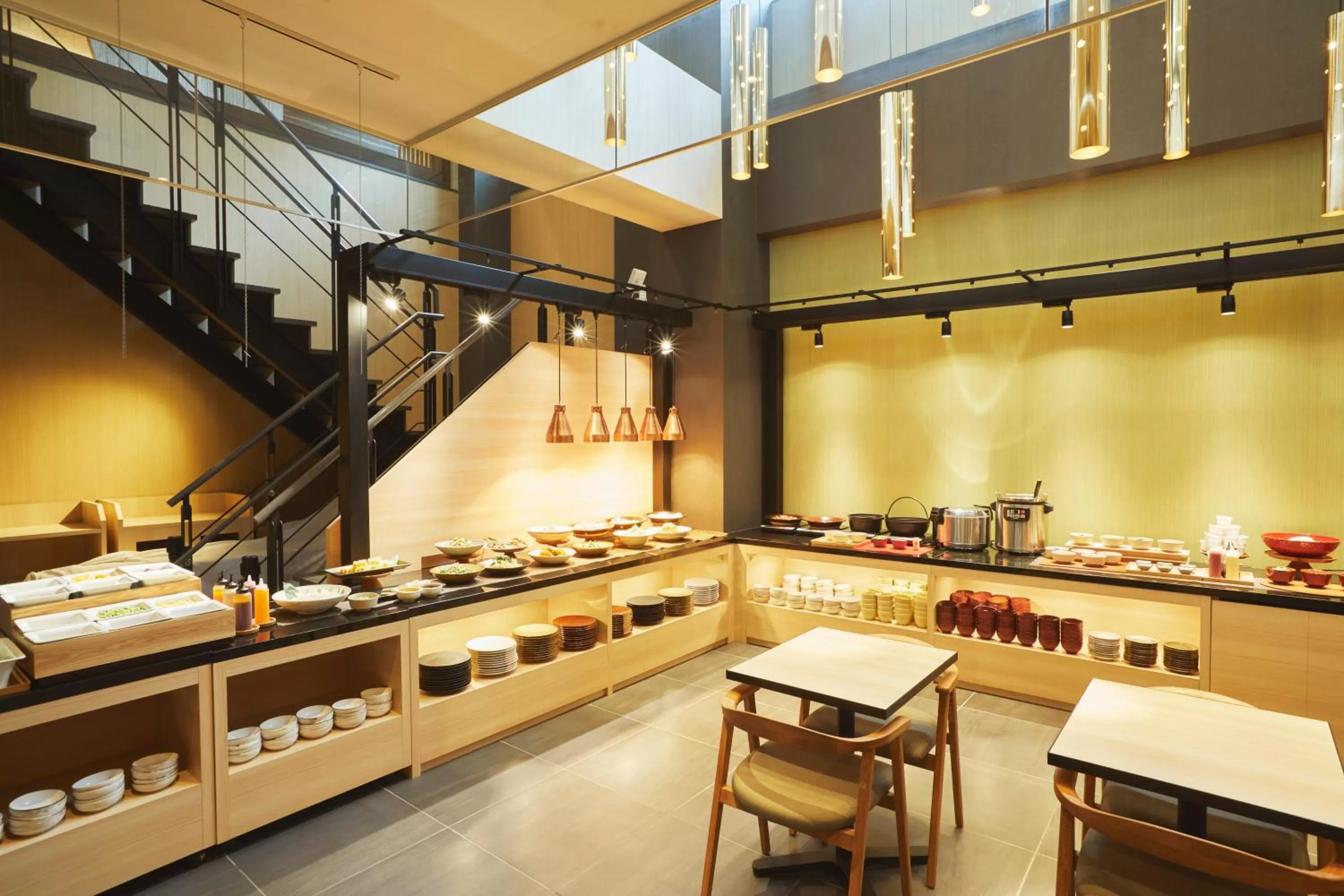 Buffet breakfast in hotel MONday Kyoto Karasuma Nijo