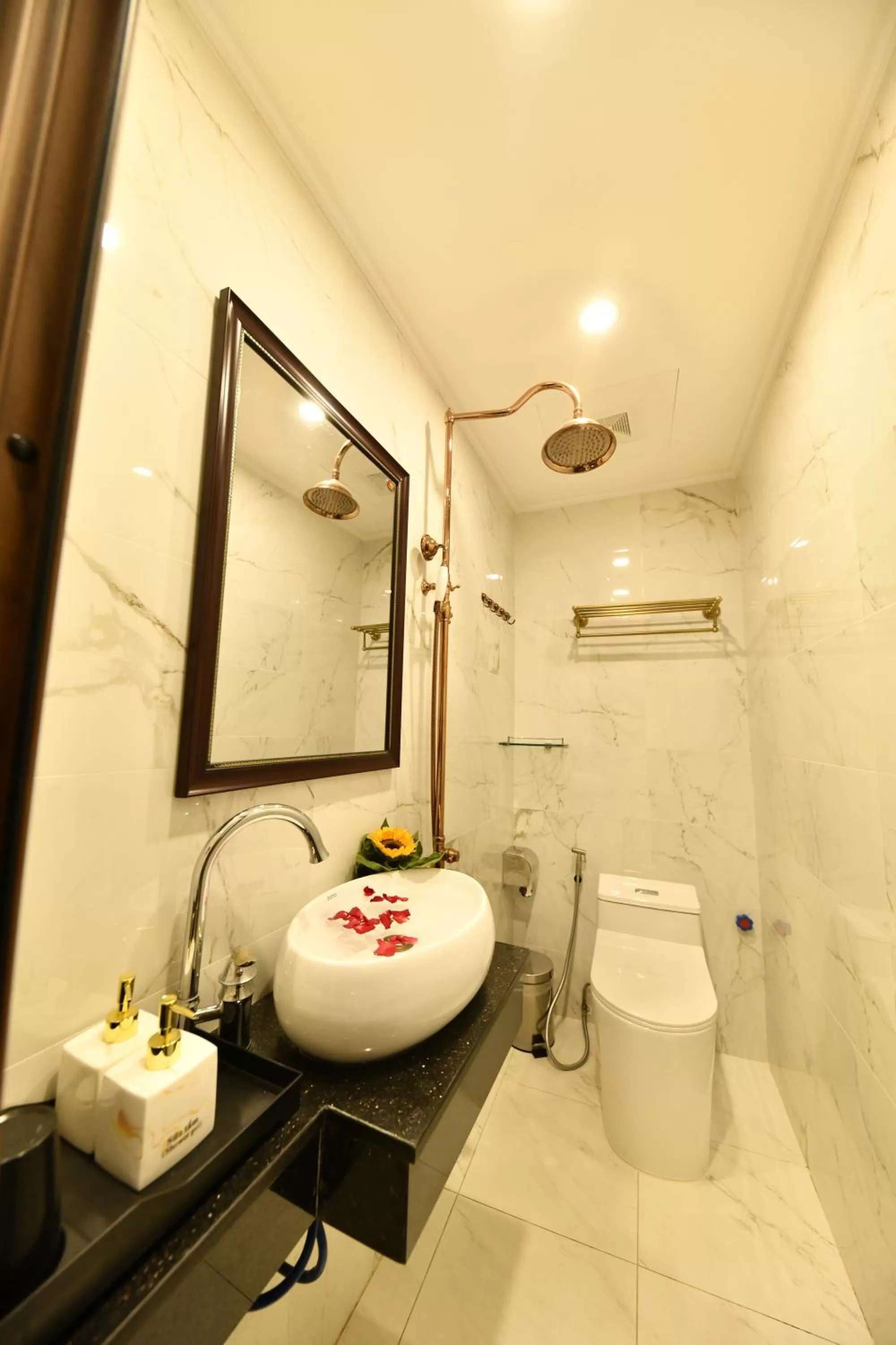Toilet in Kingdom Hotel Hanoi
