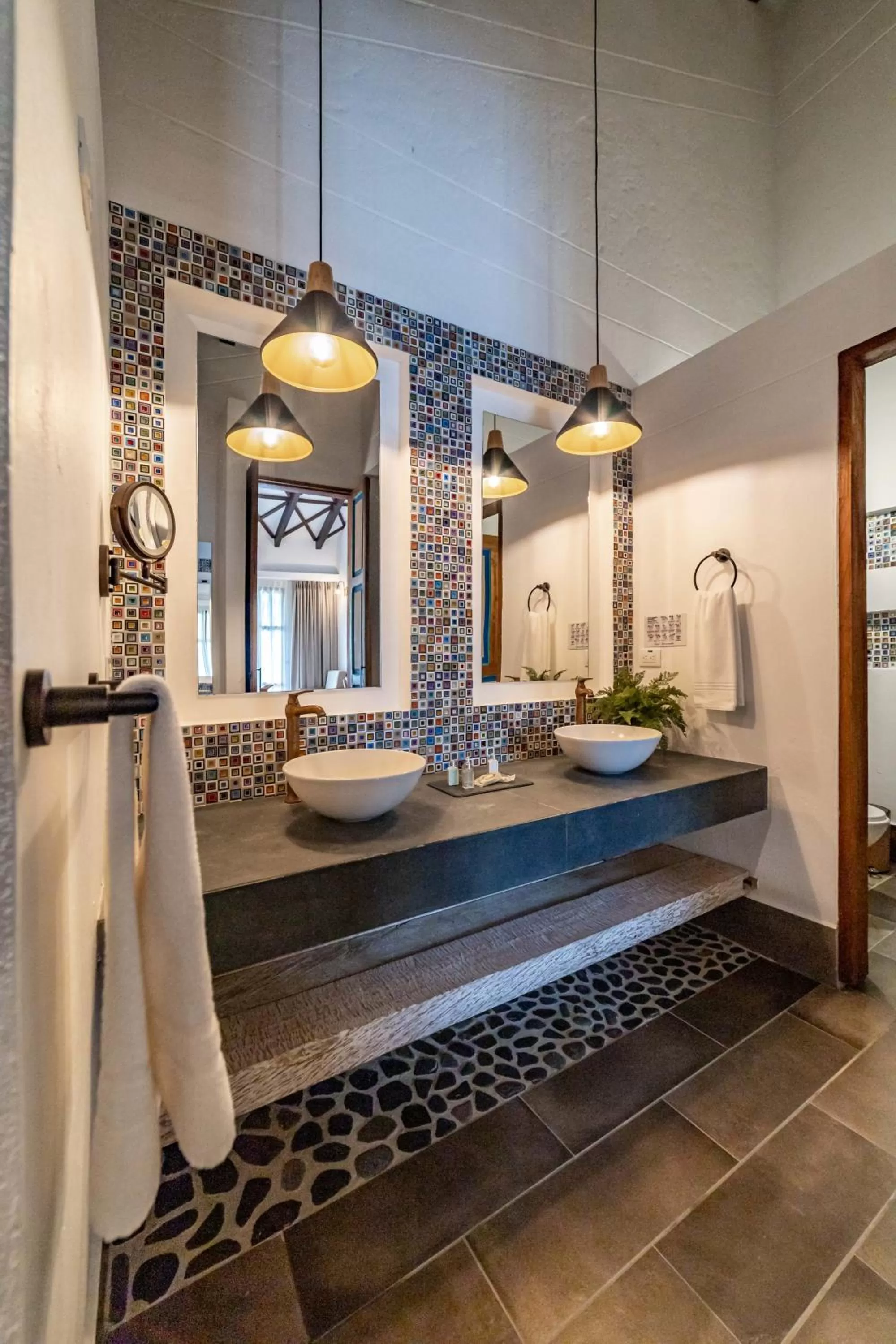 Bathroom in Casa Jacaranda Hotel Boutique -Cauca Viejo- Mayores de 14 años