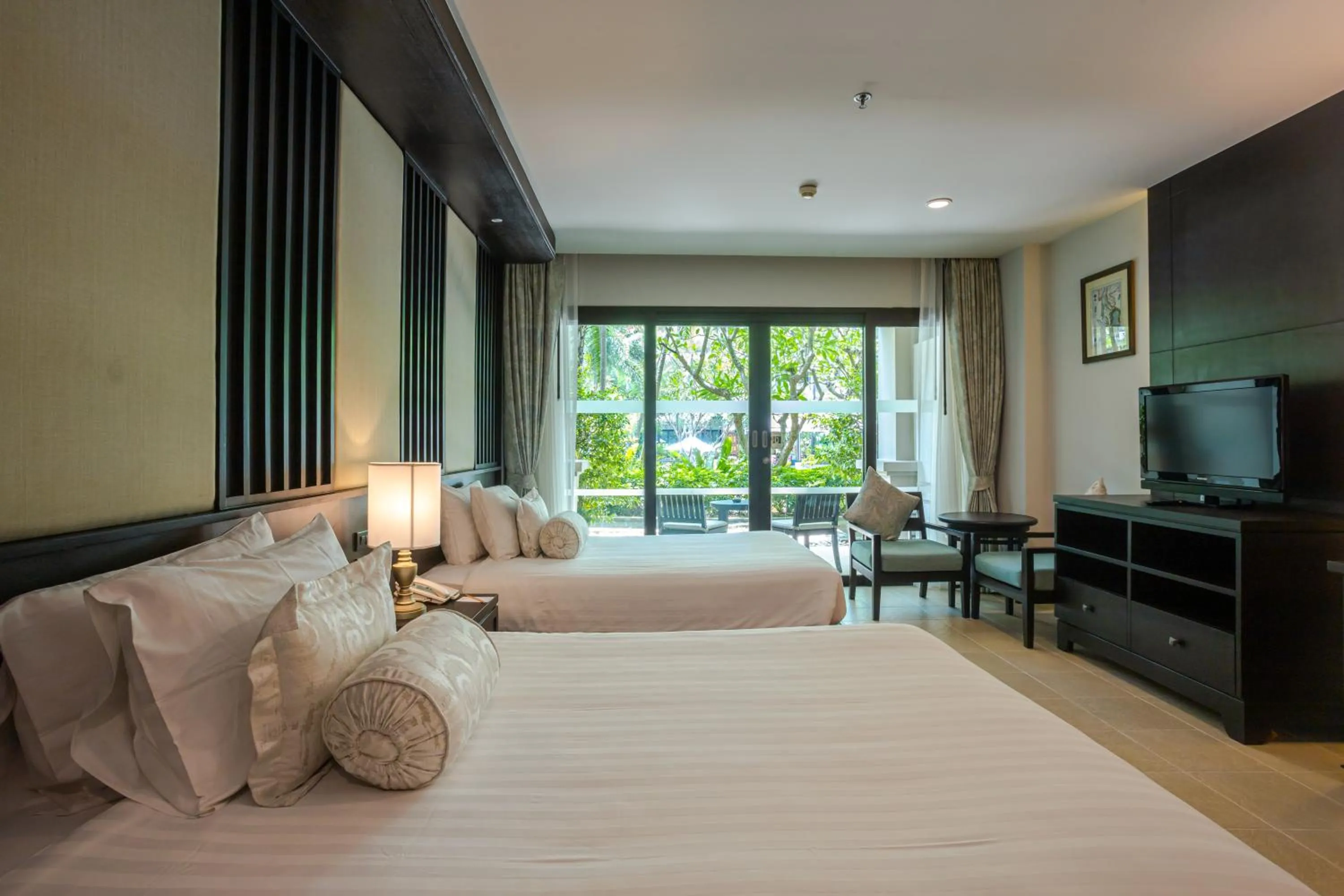 Bedroom, Bed in Ravindra Beach Resort & Spa - SHA Extra Plus
