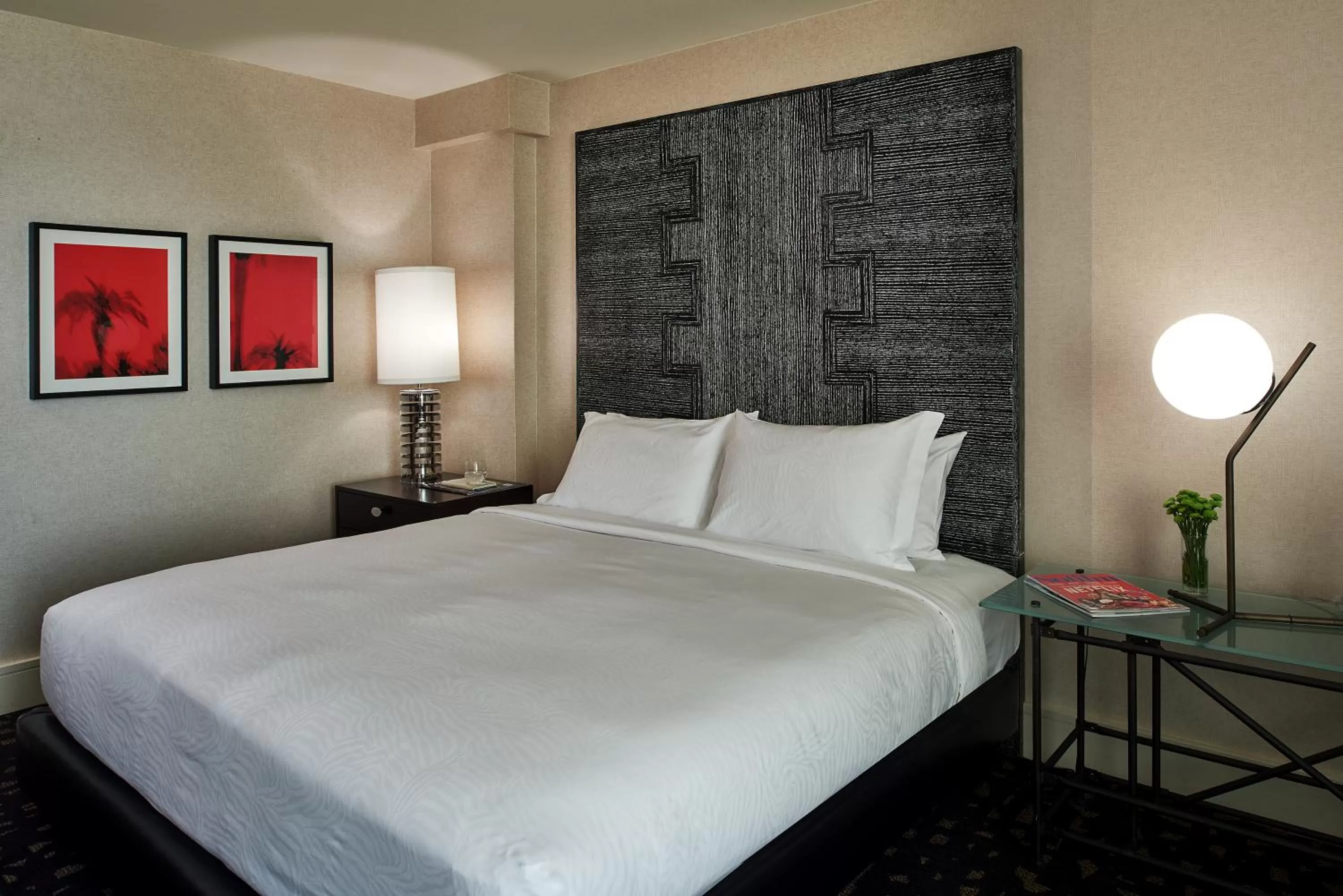 Bed in Kimpton Hotel Palomar Los Angeles Beverly Hills by IHG