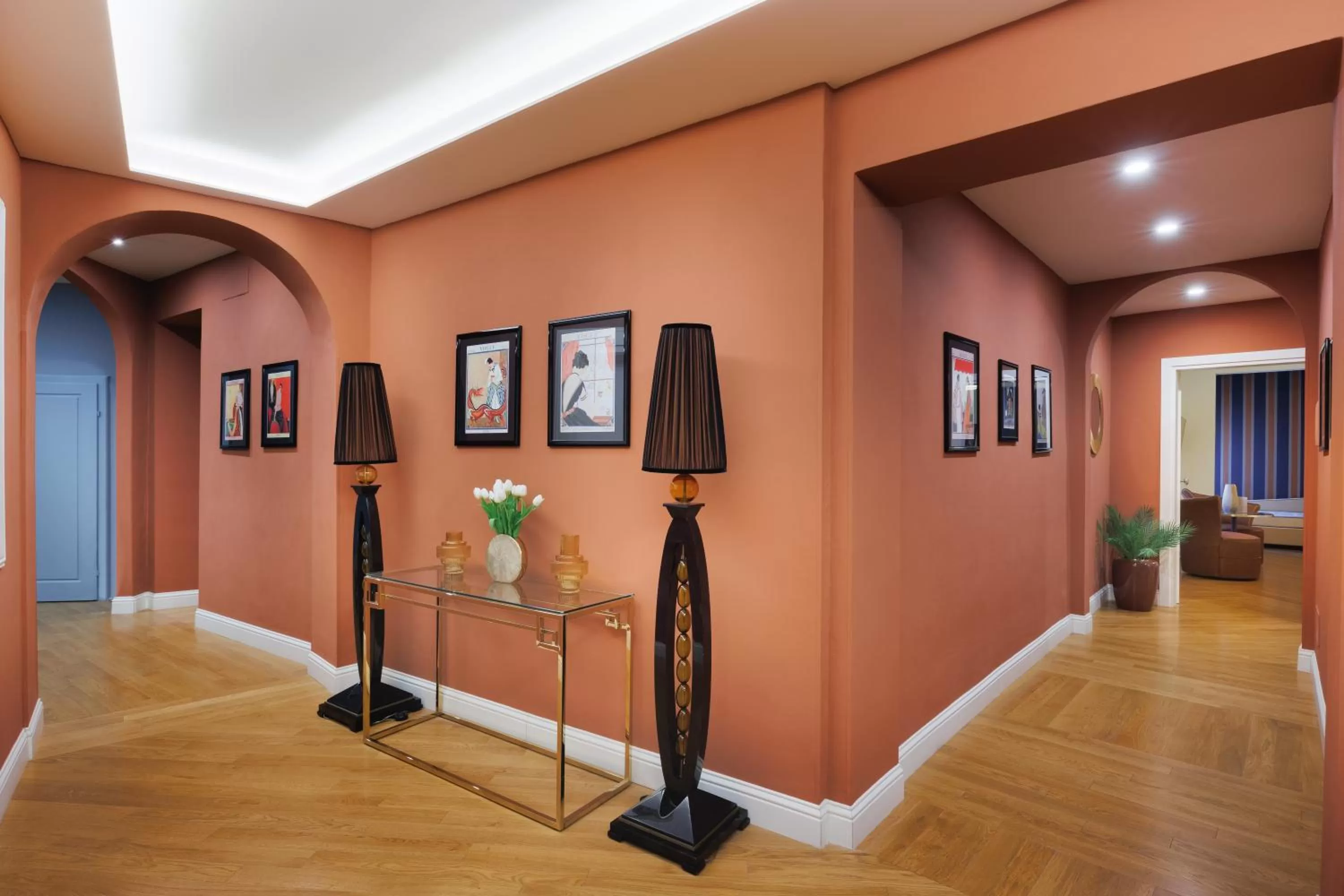 Decorative detail in Maison Santa Croce