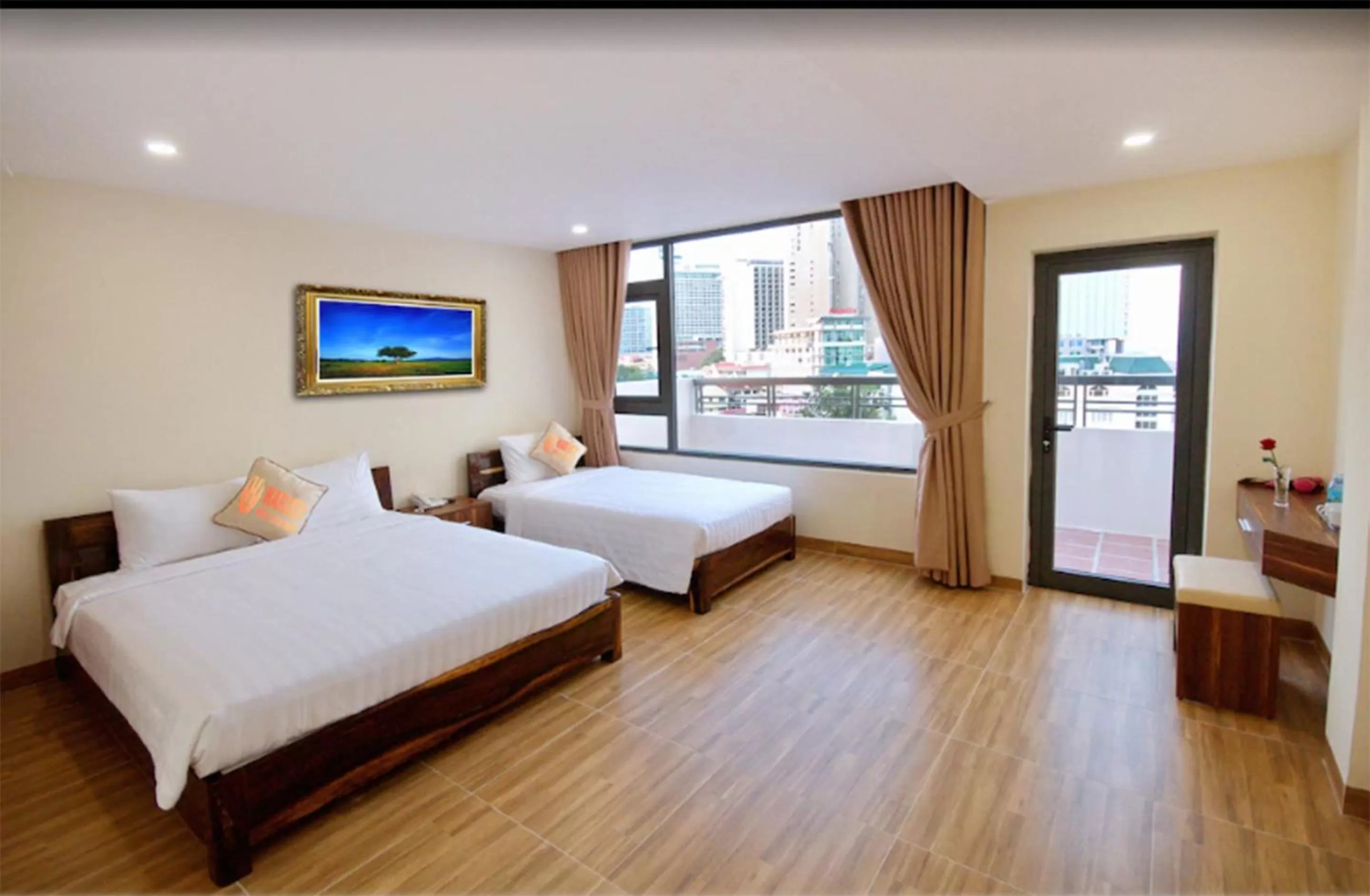 Photo of the whole room, Bed in Harvey Hotel & Apartments