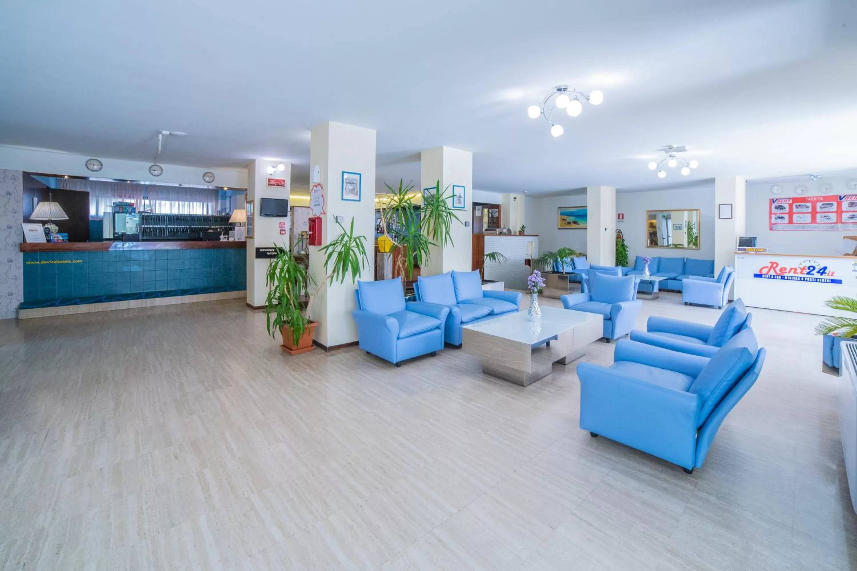 Lobby or reception in Eurhotel