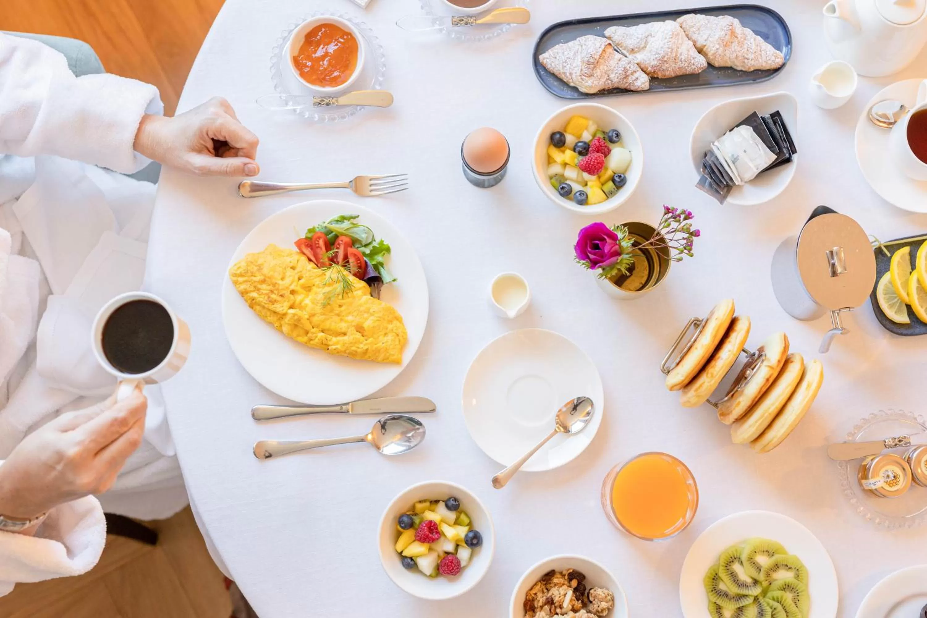 Breakfast in Bianca Maria Palace Hotel