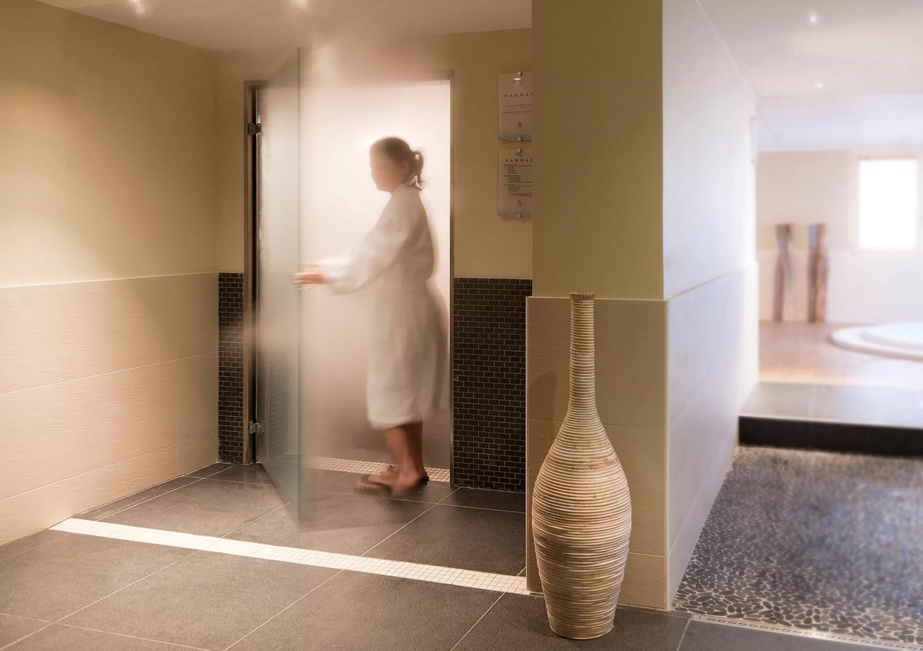 Steam room in SOWELL HOTELS Mont Blanc et SPA