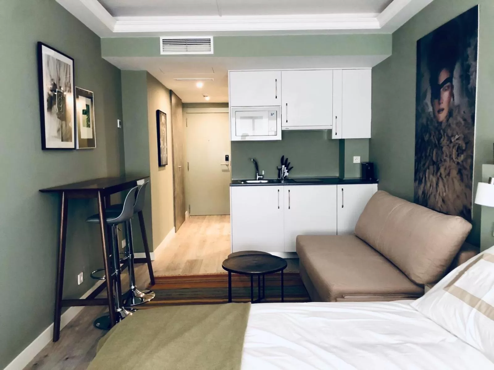 Seating Area in Recoletos Estudio en la mejor zona de Madrid