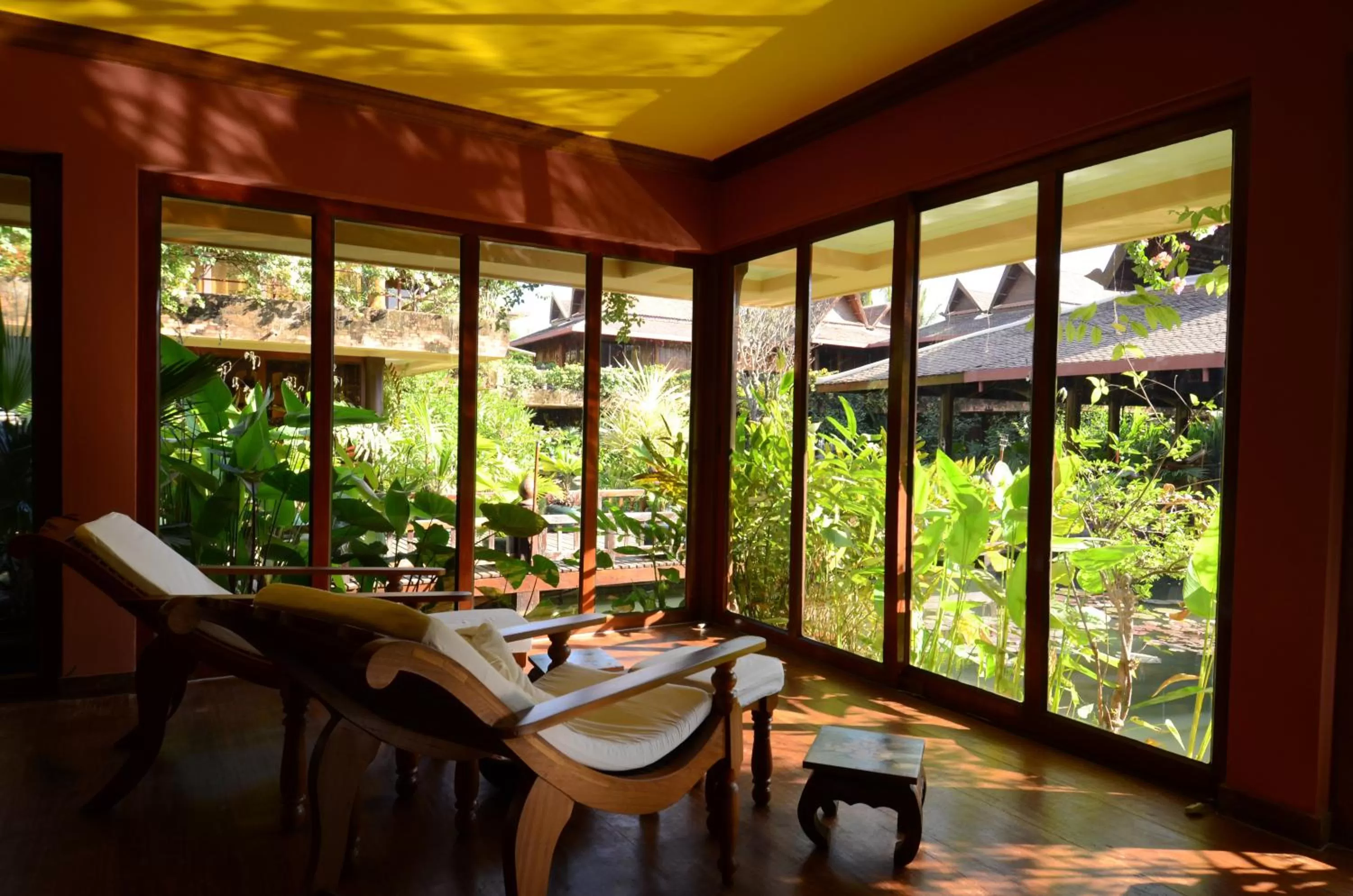 Garden view in Angkor Village Hotel - Small Luxury Hotels of the World