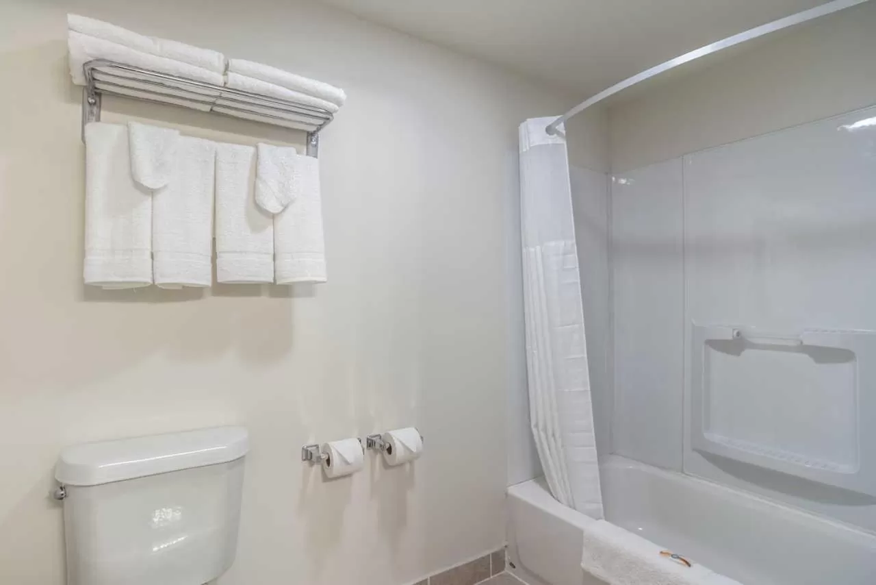 Bathroom in Days Inn by Wyndham Hartsfield Jackson Atlanta Airport West