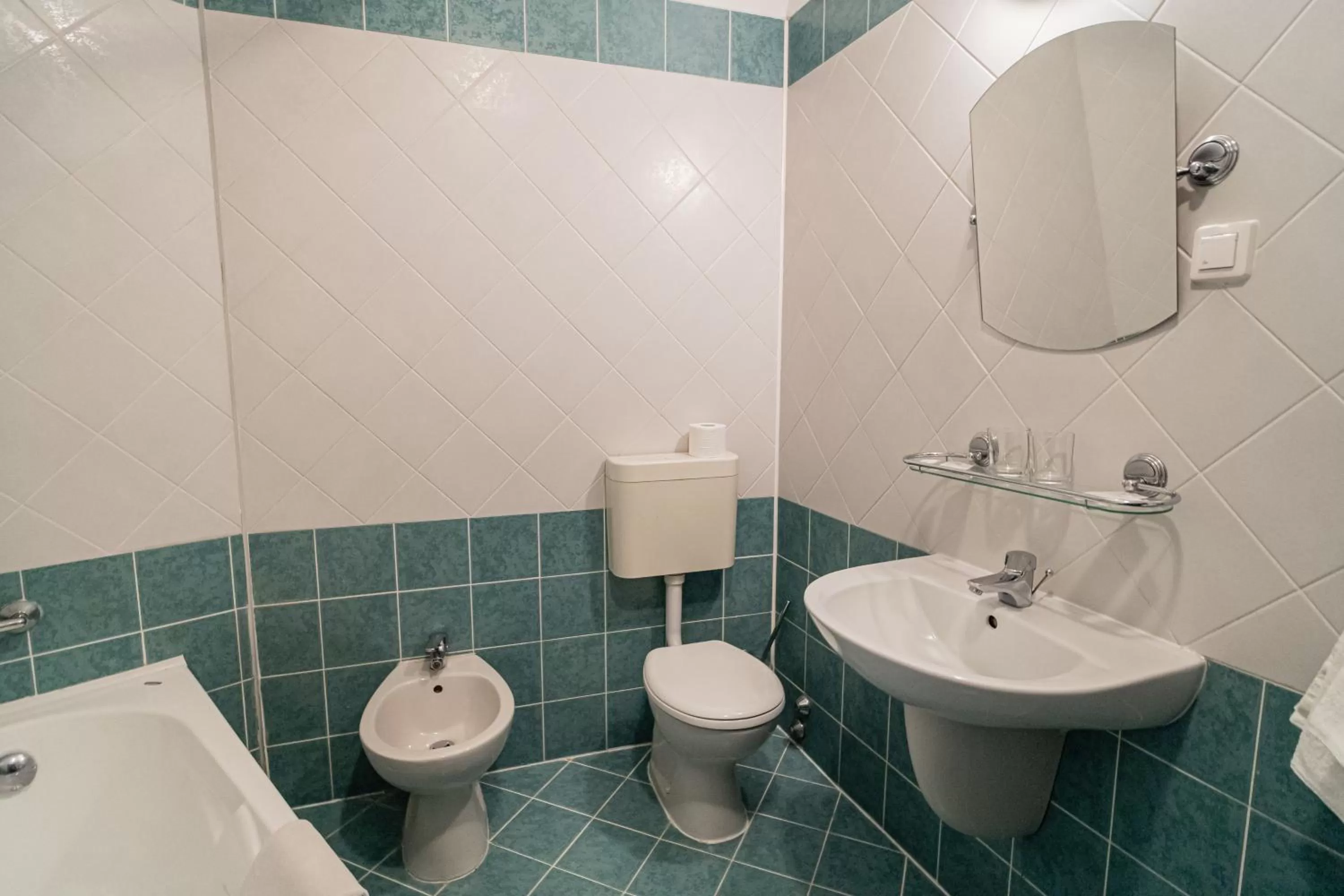 Bathroom in Hotel Polonia