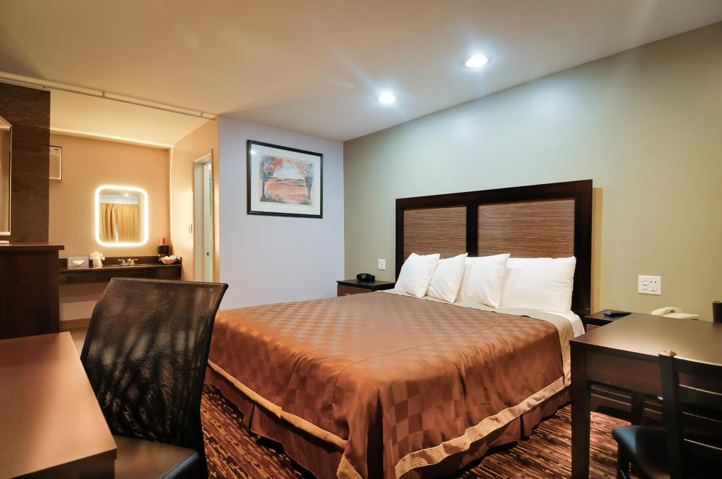 King Room - Disability Access in Vagabond Inn Sunnyvale King Room - Disability Access in Vagabond Inn Sunnyvale