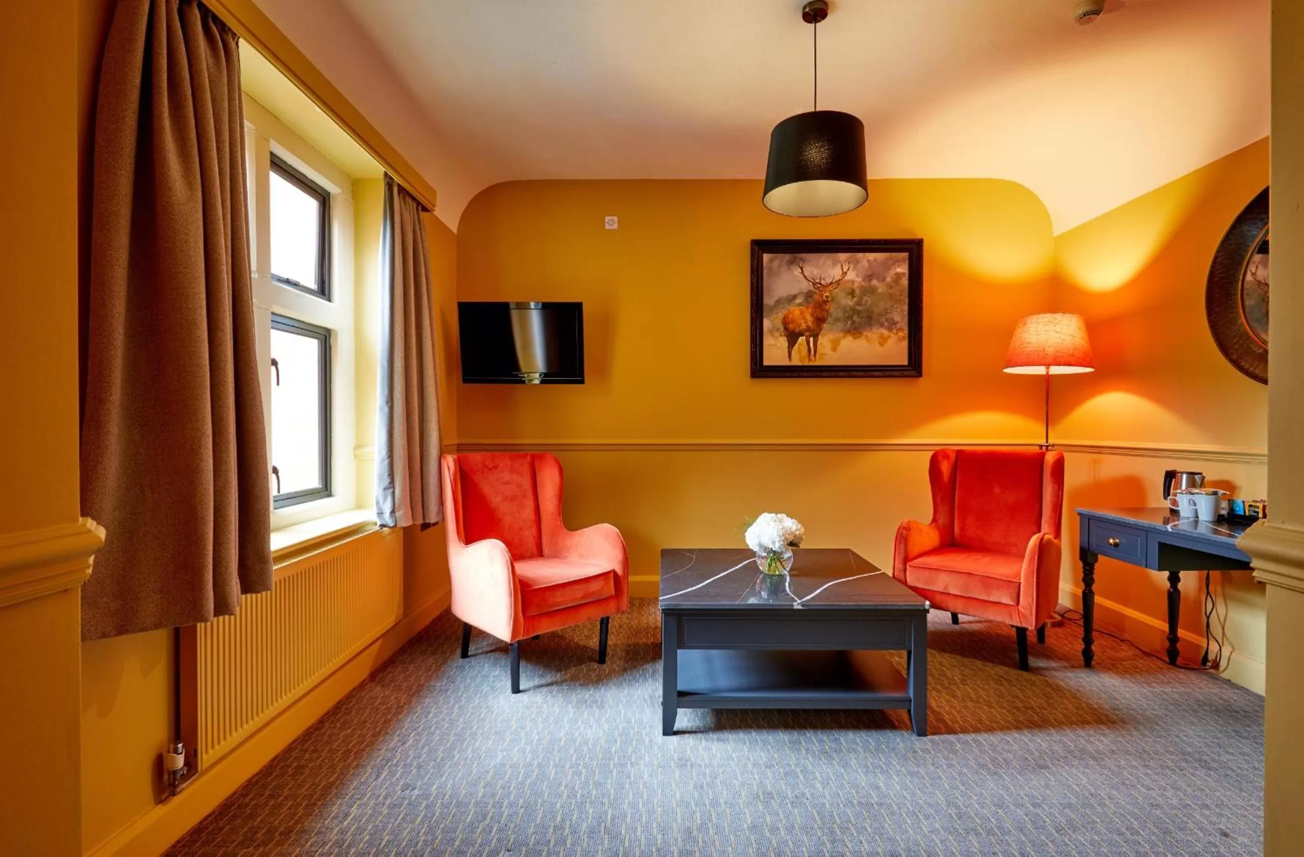 Seating Area in Hoar Cross Hall