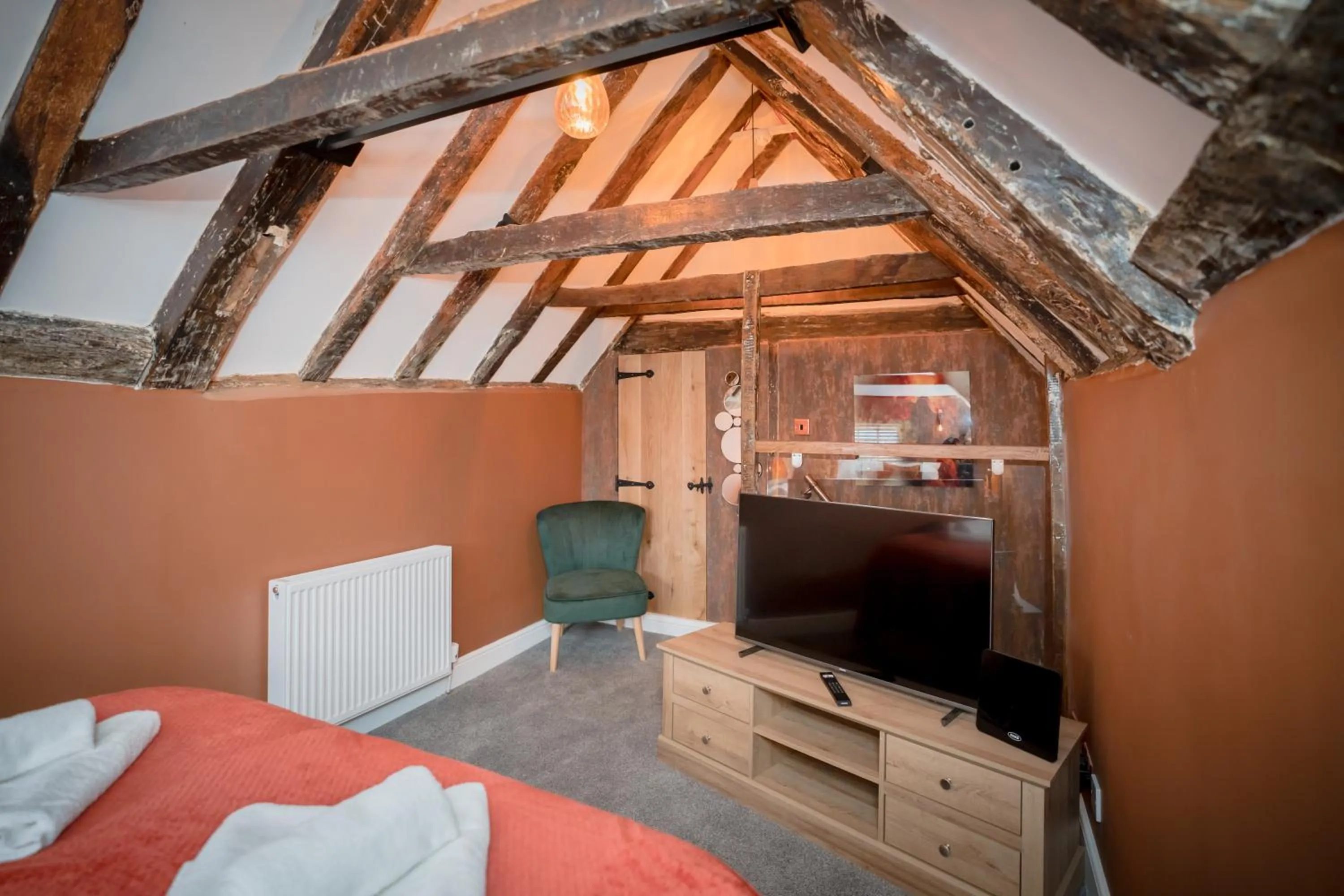 Bedroom, Bed in Tottington Manor Hotel