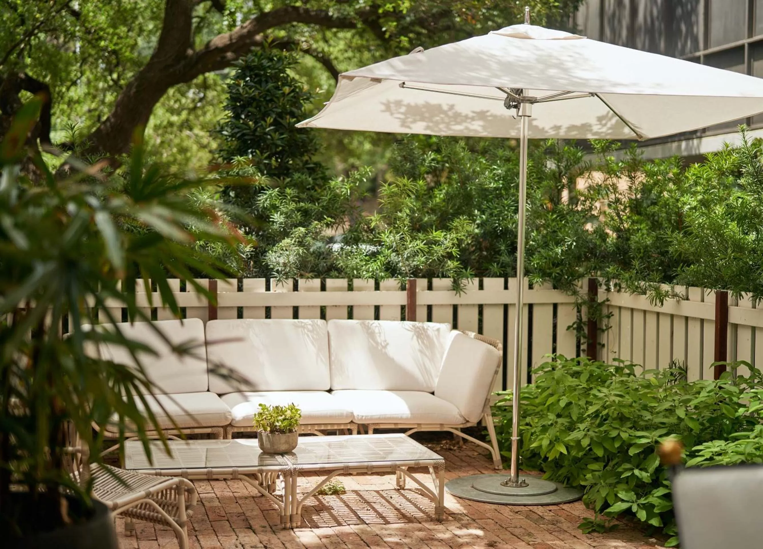 Patio in Hotel Saint Cecilia
