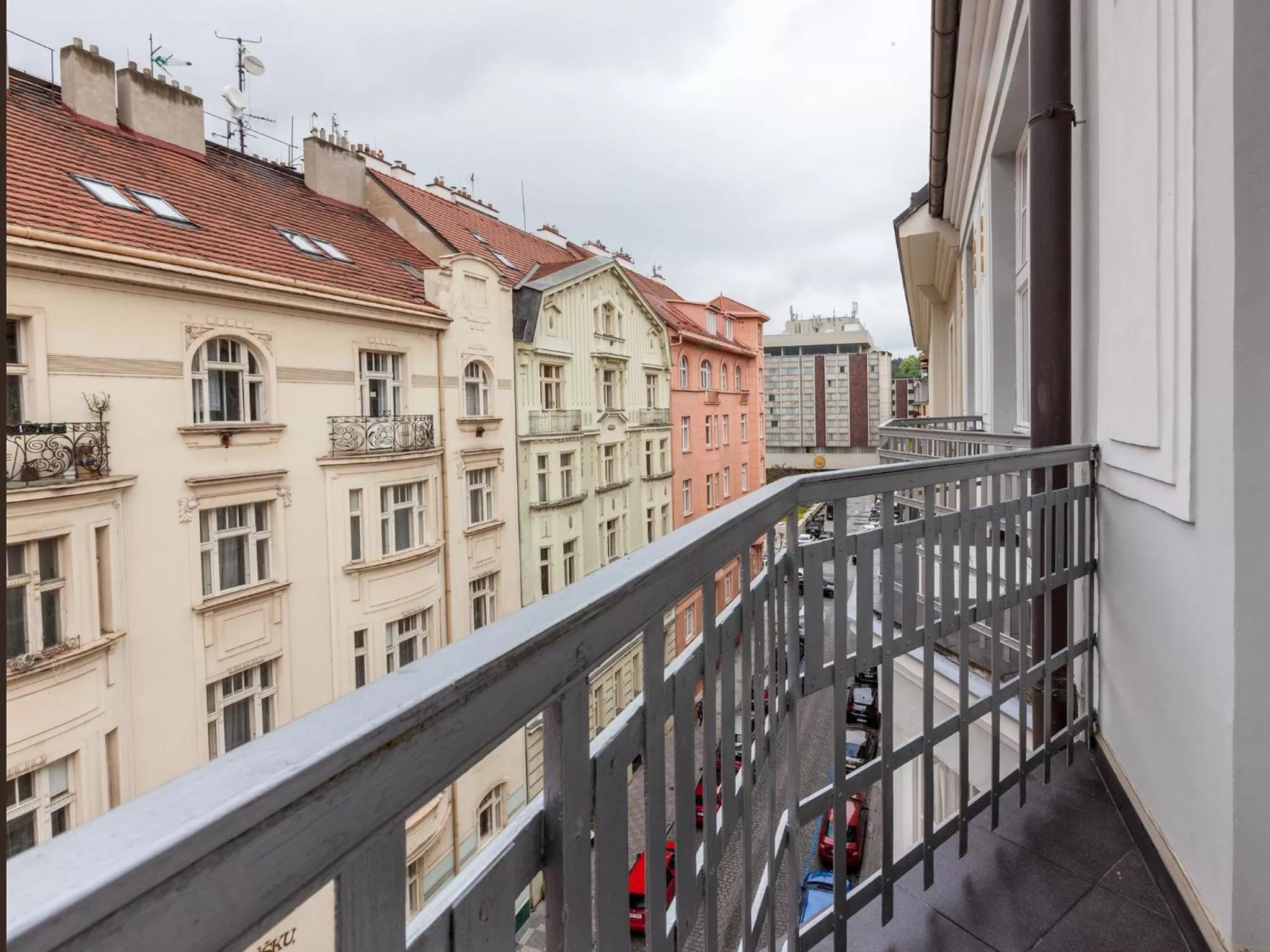Balcony/Terrace in Golden Prague Rooms