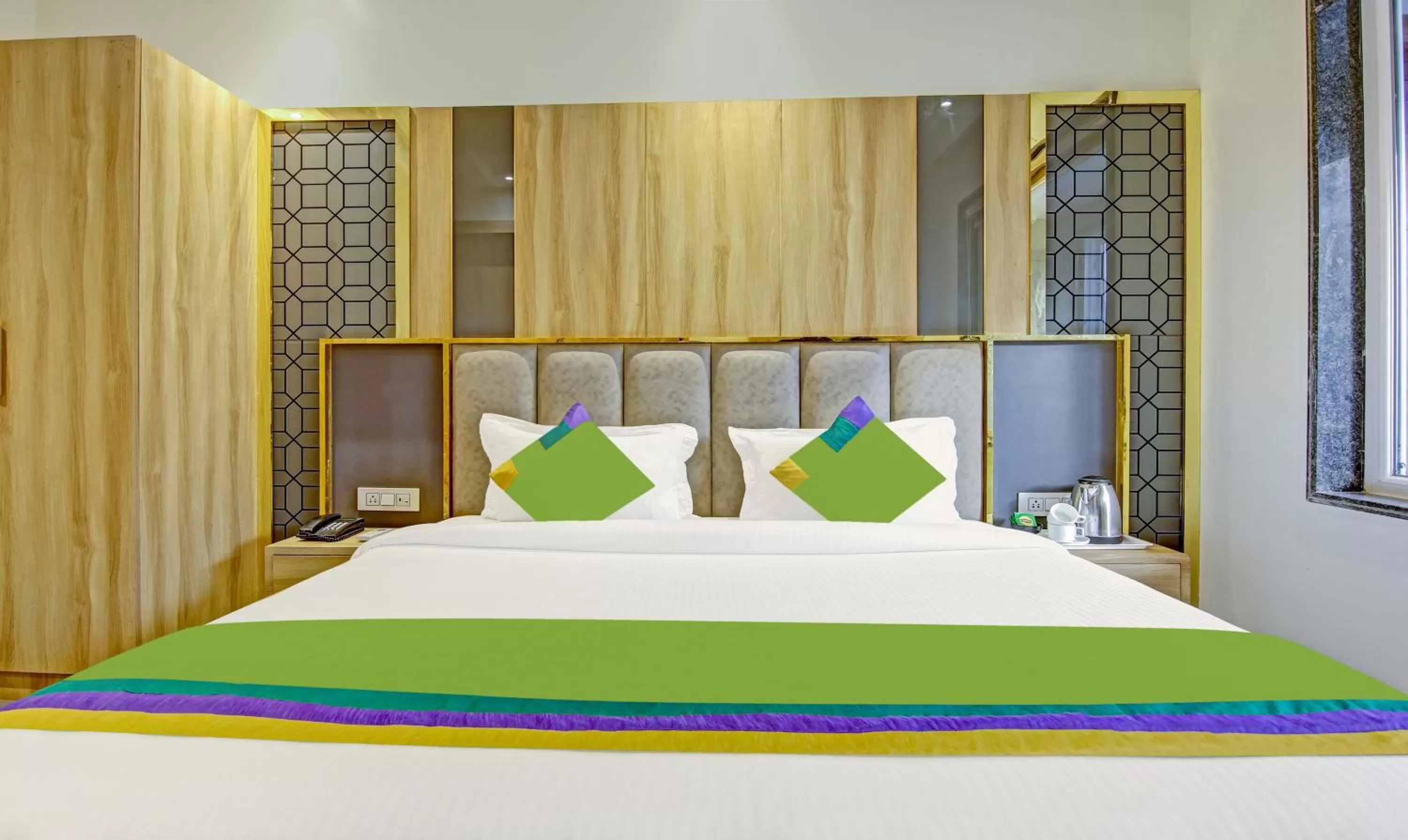 Bed in Treebo Stellar Inn