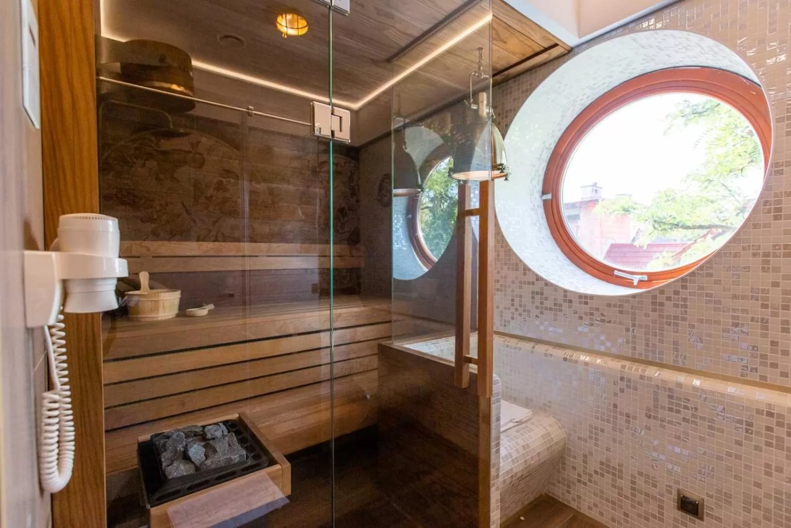 Sauna in Hotel Willa Lubicz