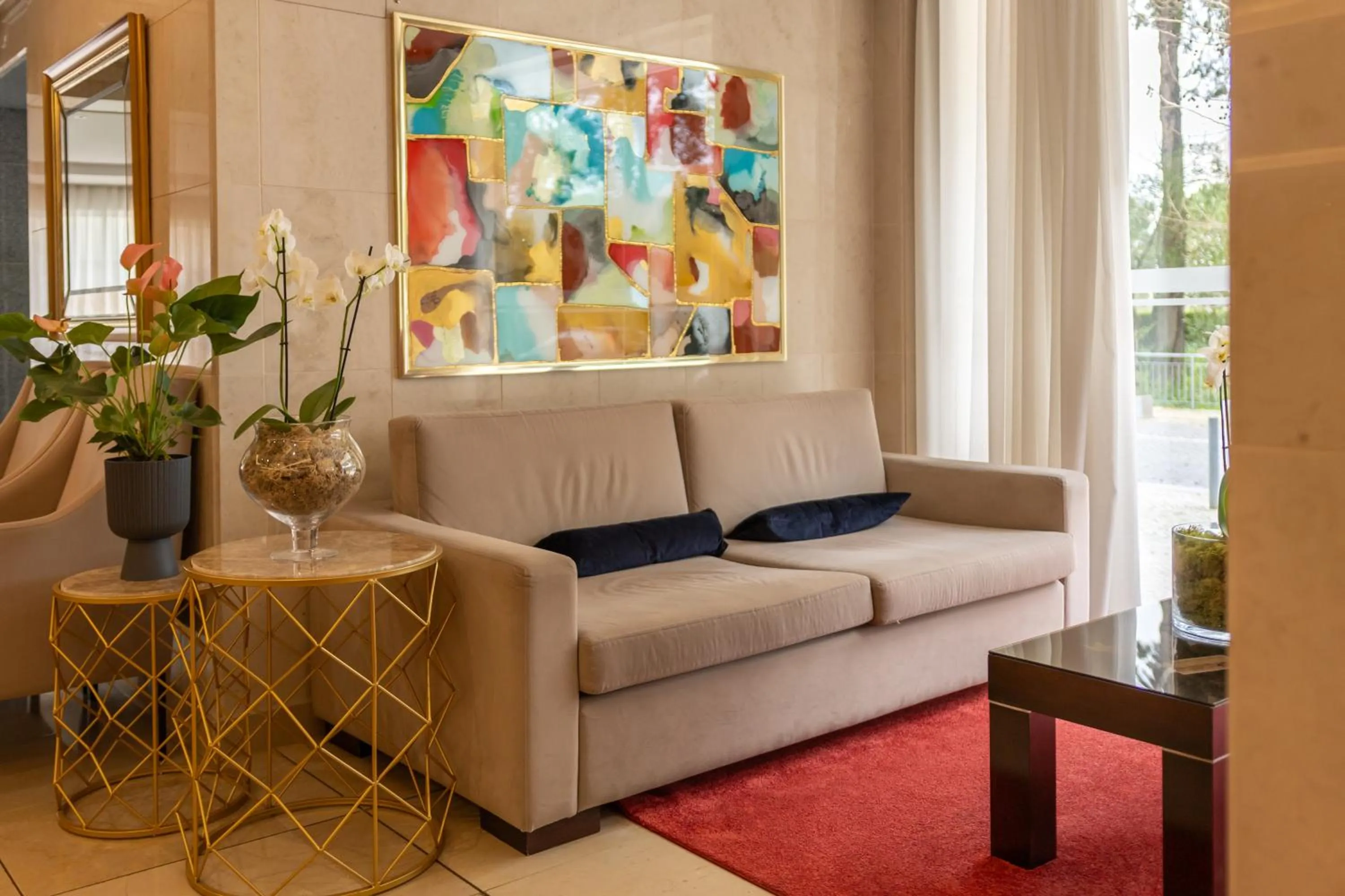 Lobby or reception in Hotel Regina