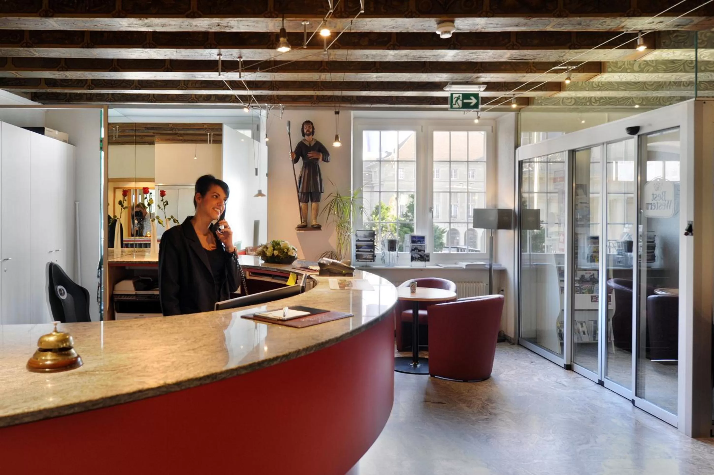 Lobby or reception in Hôtel de la Rose