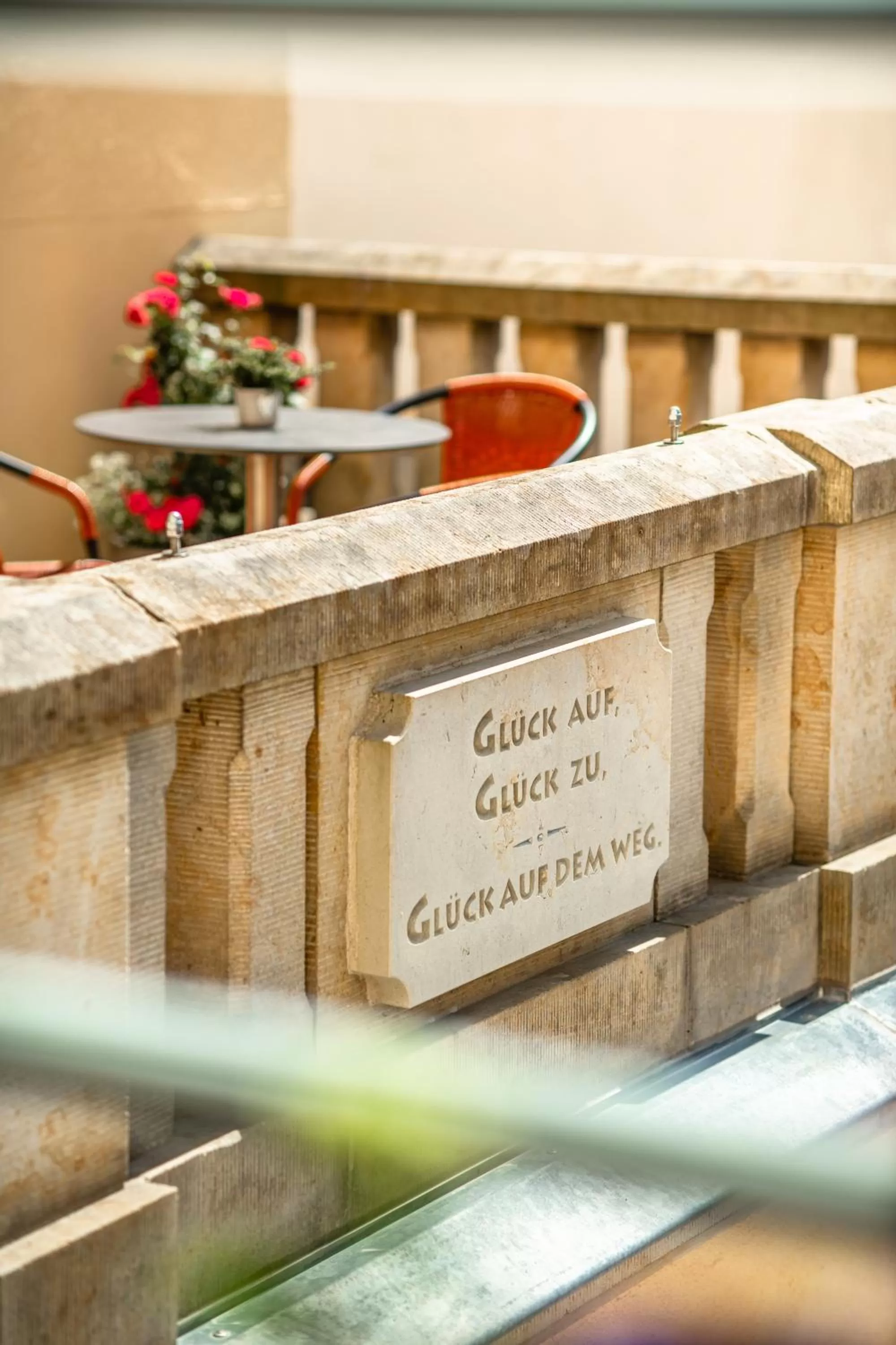 Balcony/Terrace in Hotel Freyhof