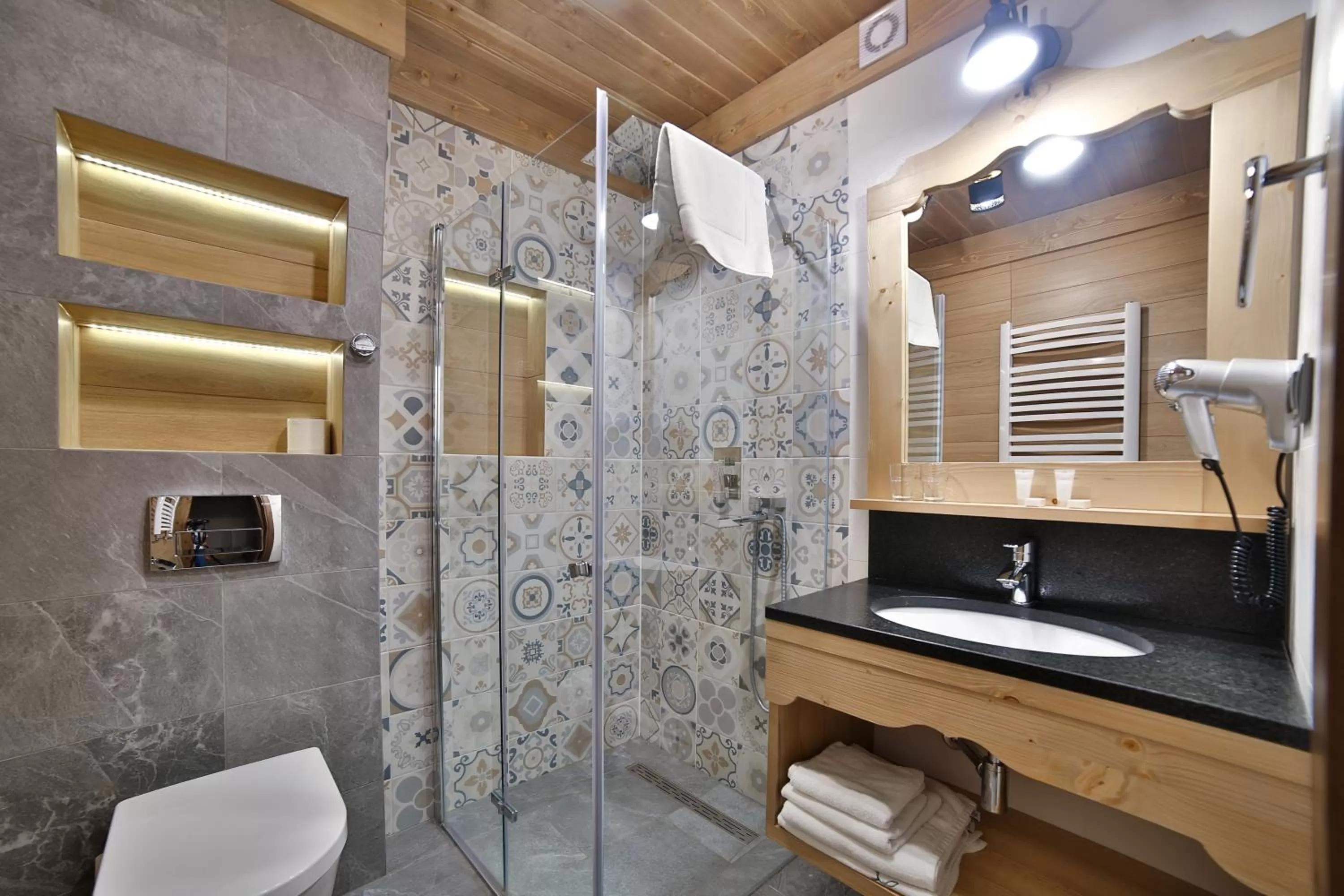 Bathroom in Hotel&SPA Jawor