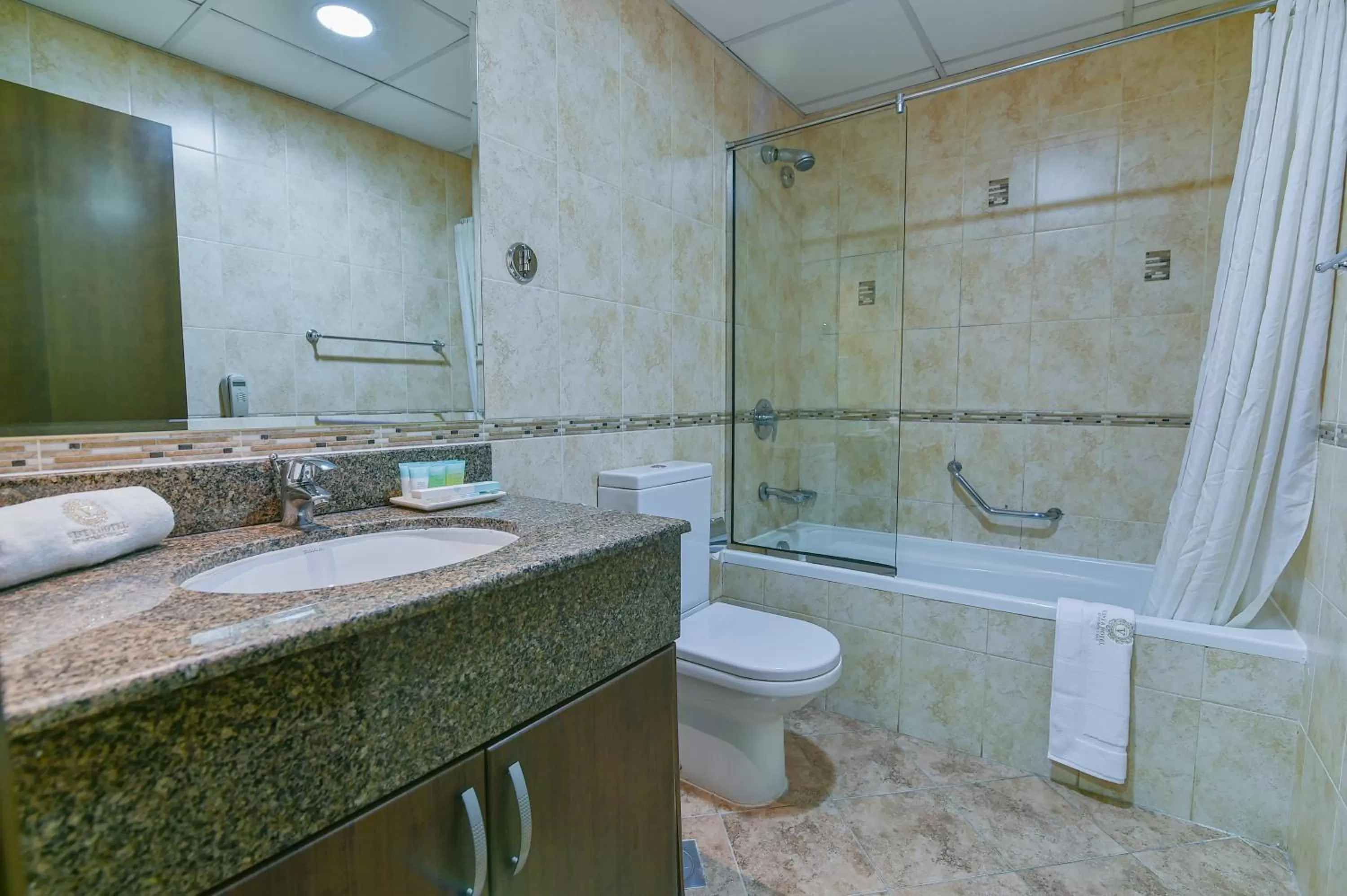 Bathroom in VISTA HOTEL APARTMENTS DELUXE