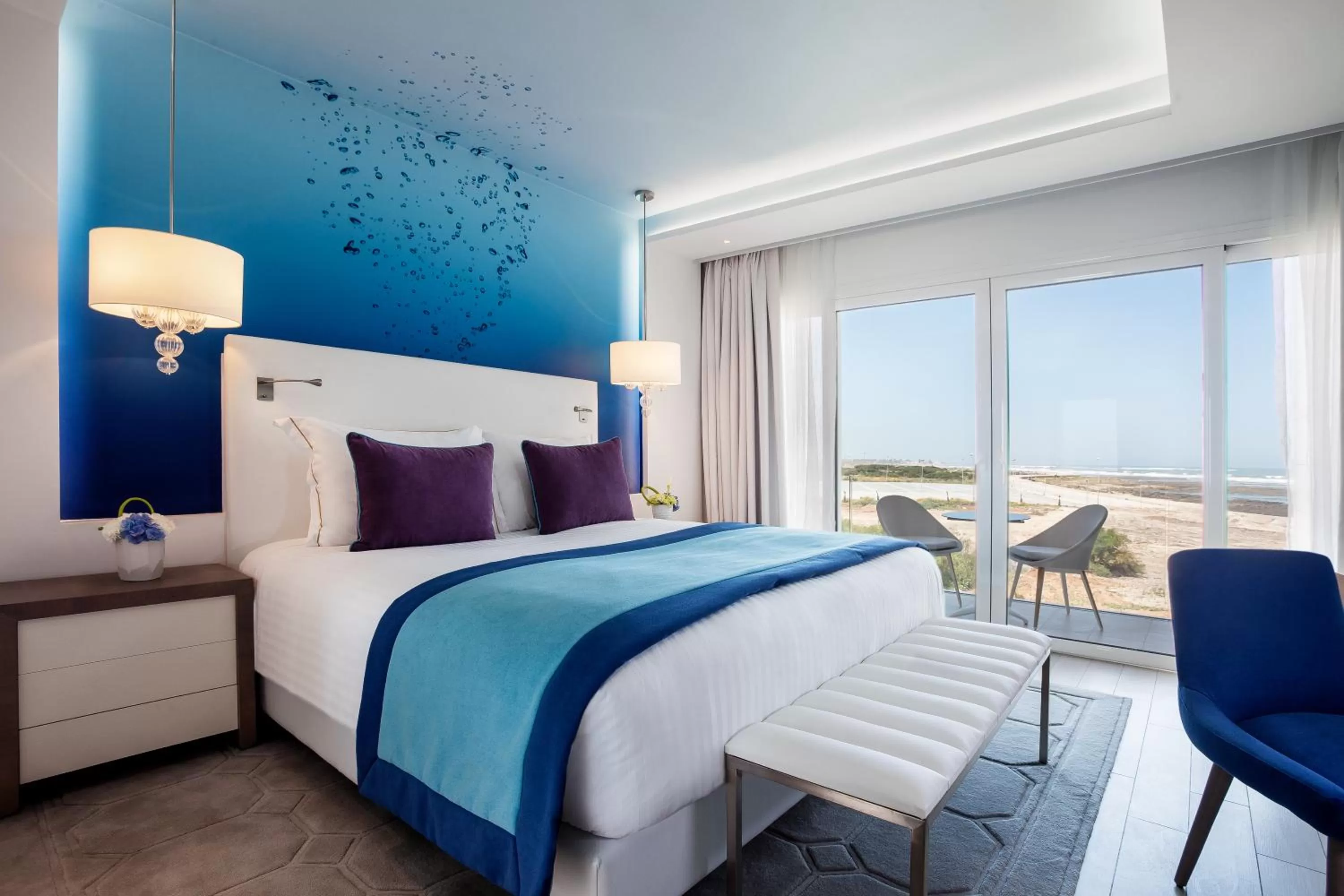 Bedroom, Bed in Vichy Célestins Spa Hôtel Casablanca