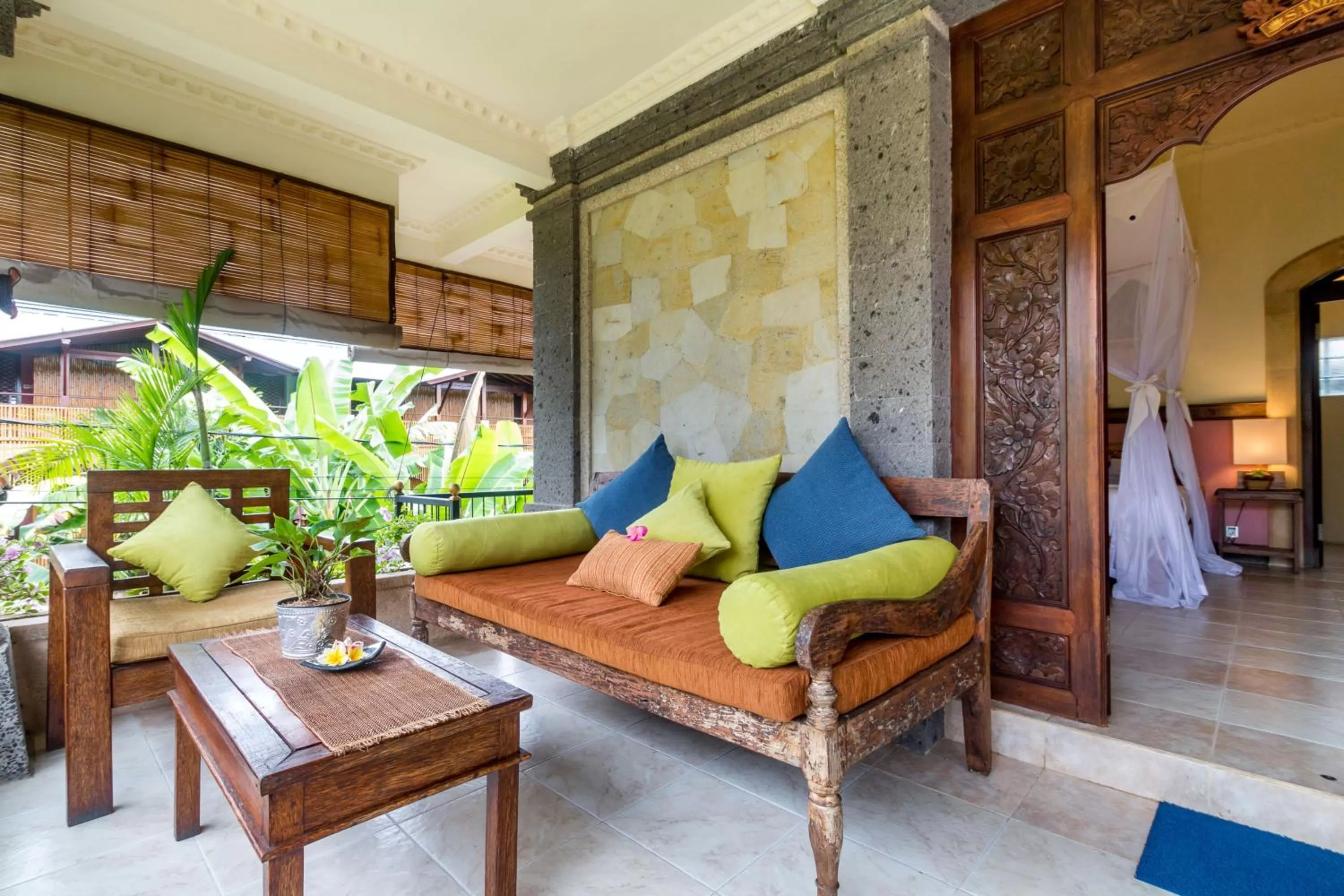 Balcony/Terrace in Ubud Aura Retreat