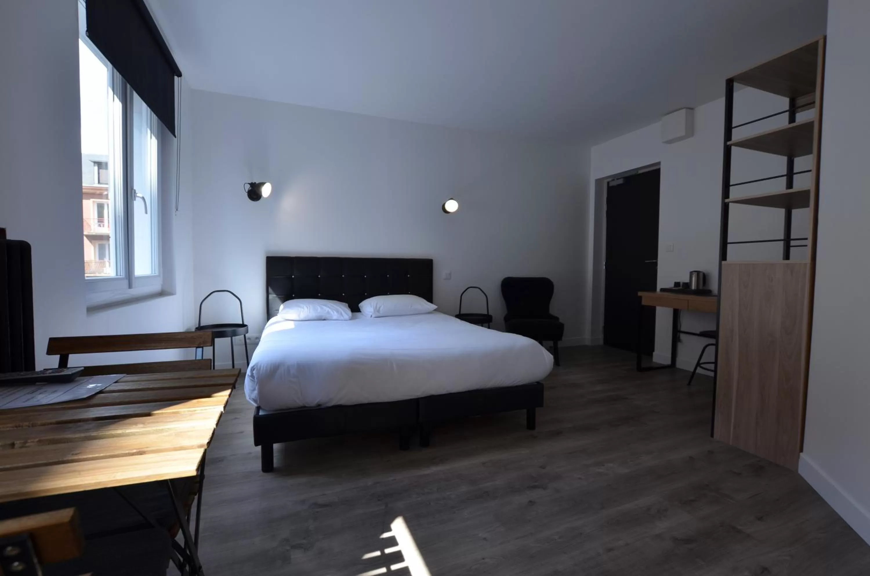 Bed in Hotel De Quebec