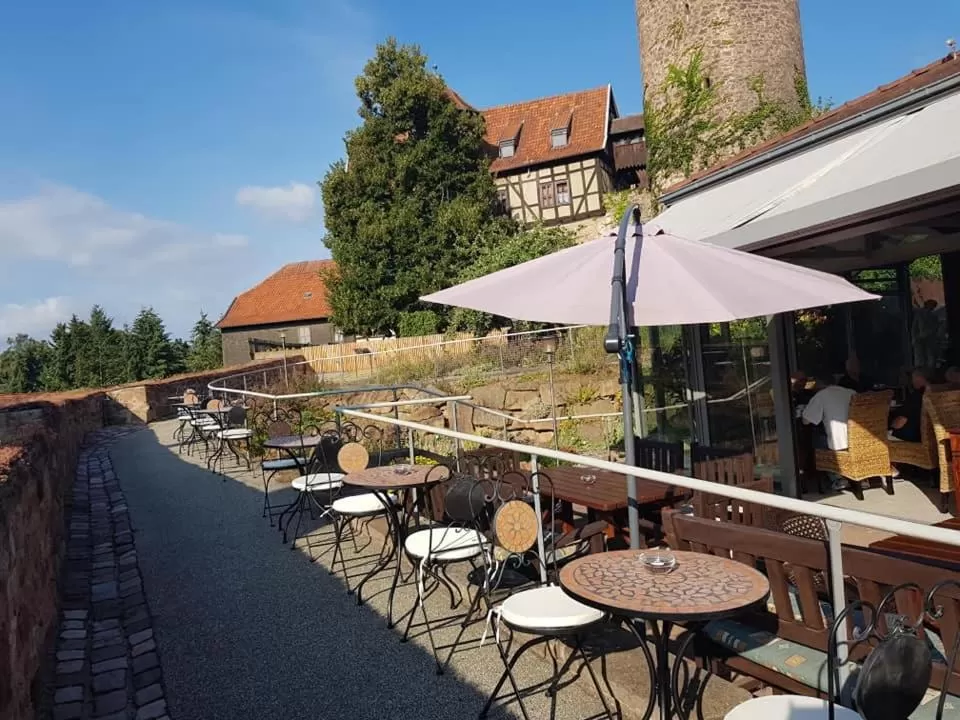 Patio in Hotel & Café Schachtenburg
