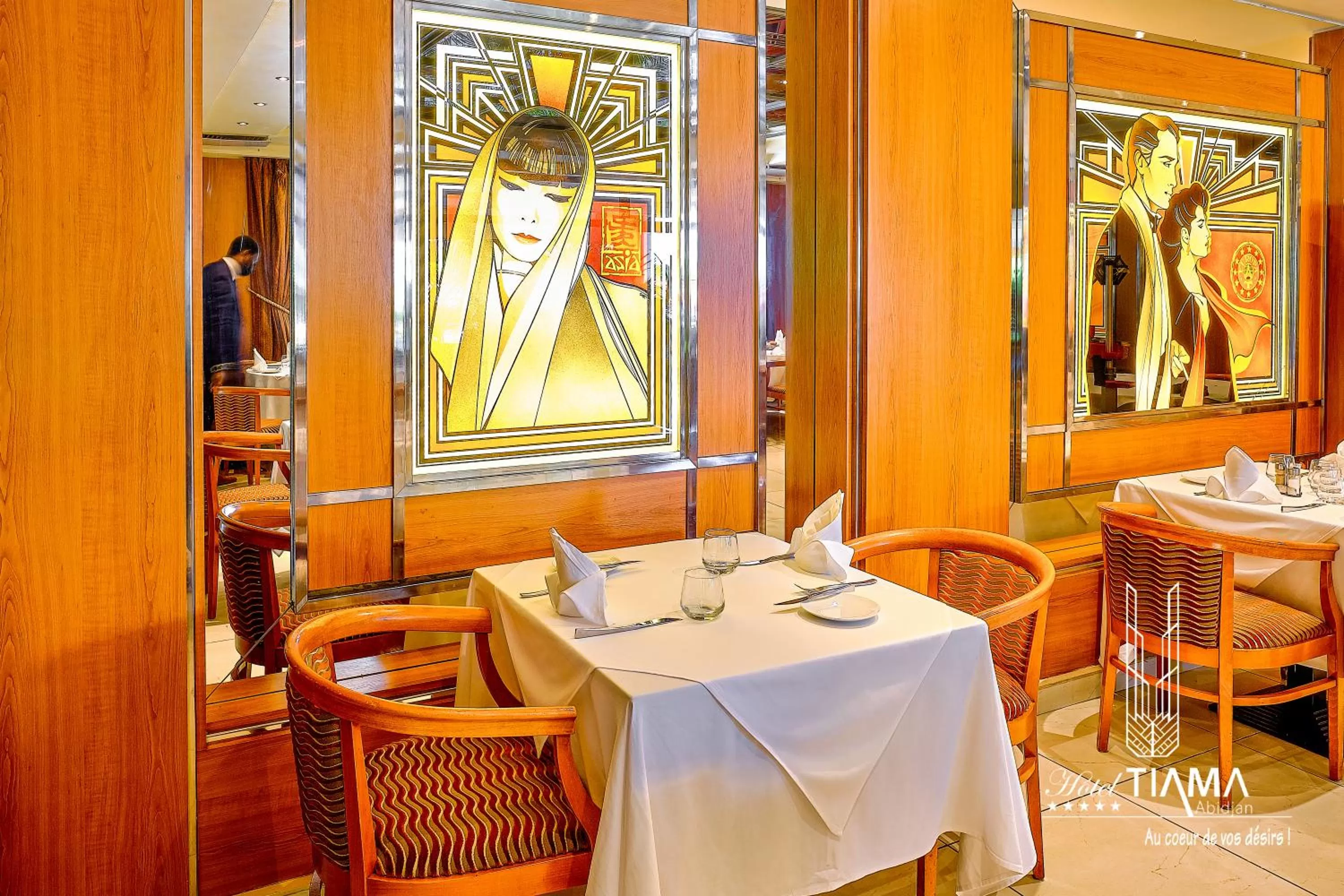 Restaurant/places to eat in Hotel Tiama Abidjan