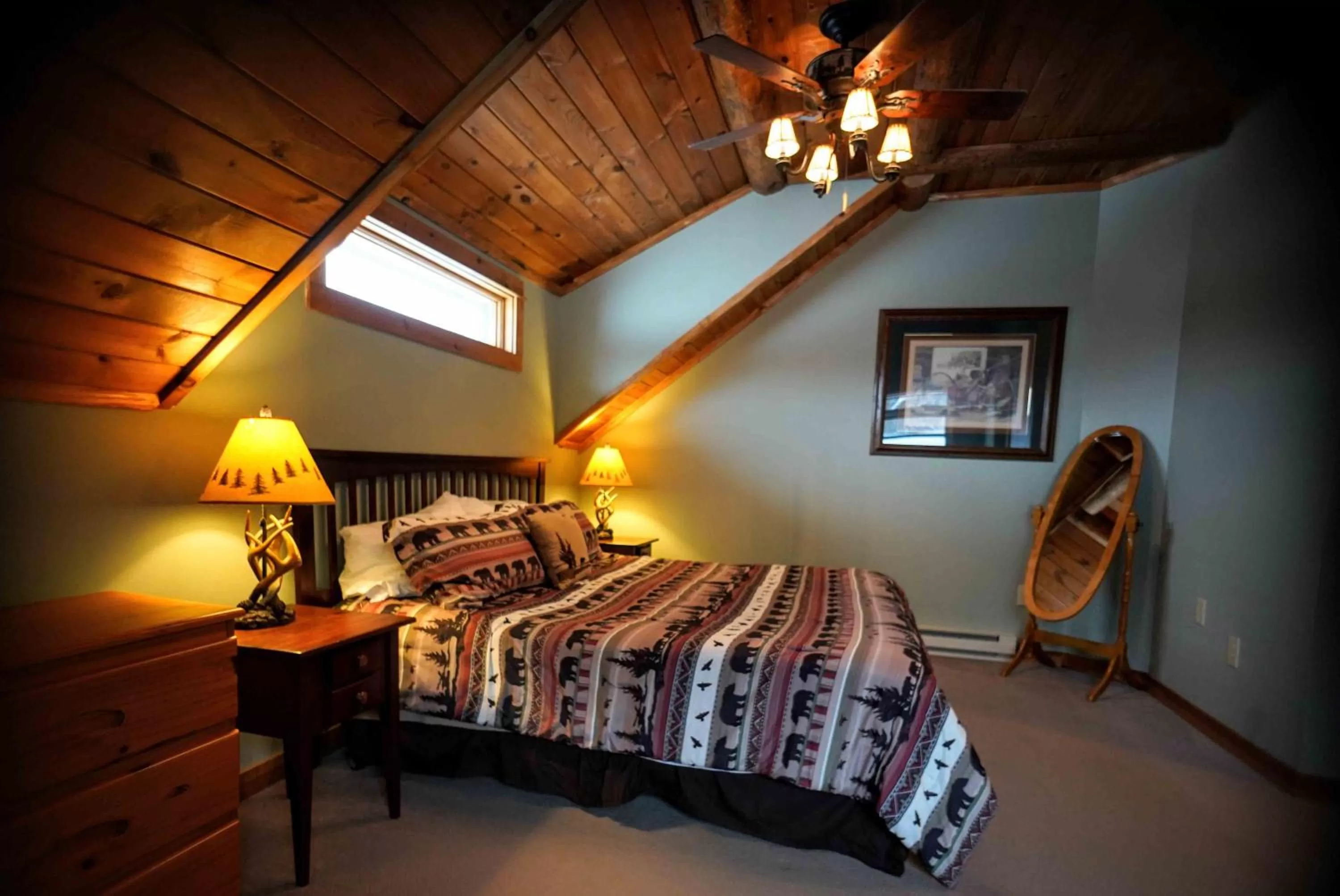 Bed in Ampersand Bay Resort