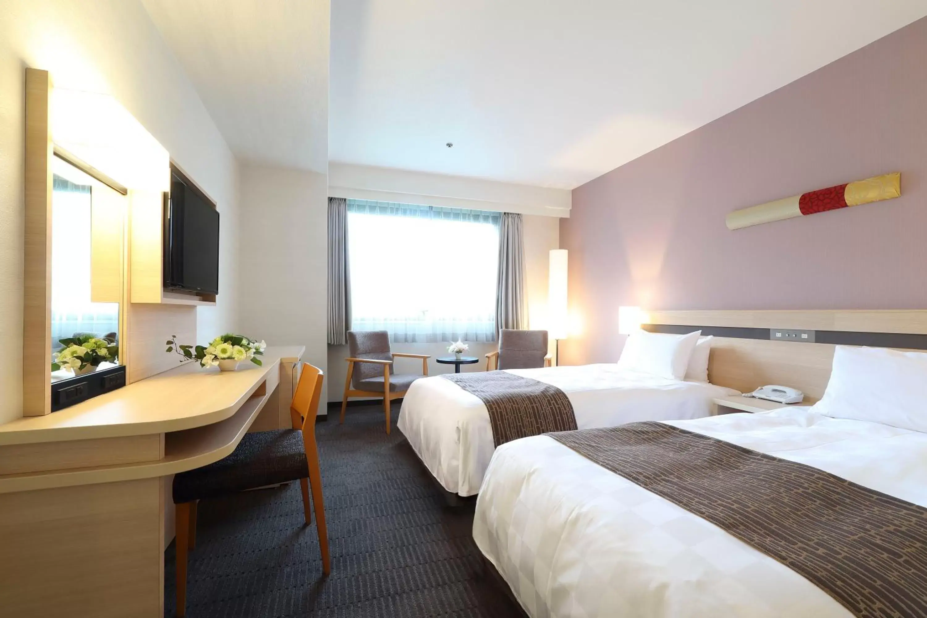 Twin Room 22㎡ - Non-Smoking in Karasuma Kyoto Hotel Twin Room 22㎡ - Non-Smoking in Karasuma Kyoto Hotel