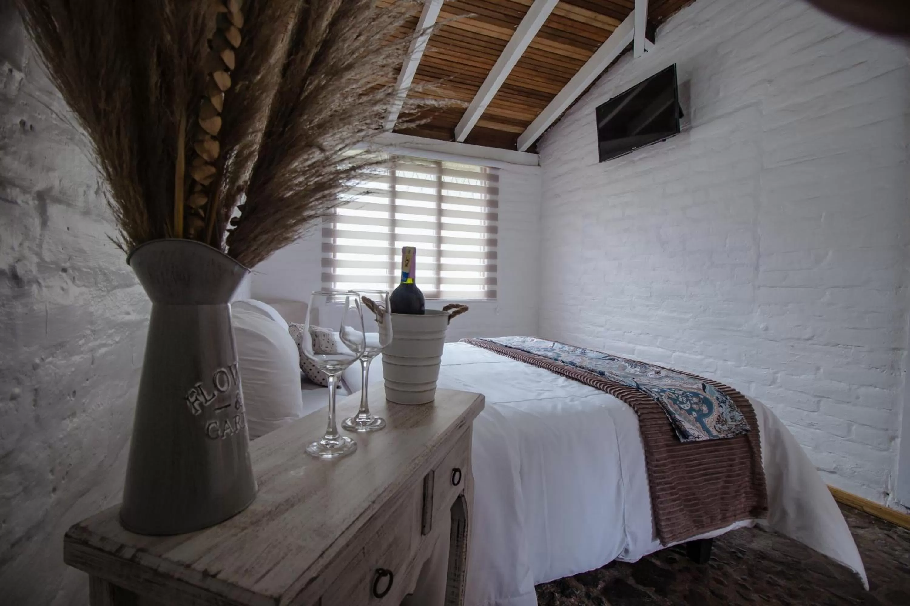 Bed in Rústic Quinta La Aurora