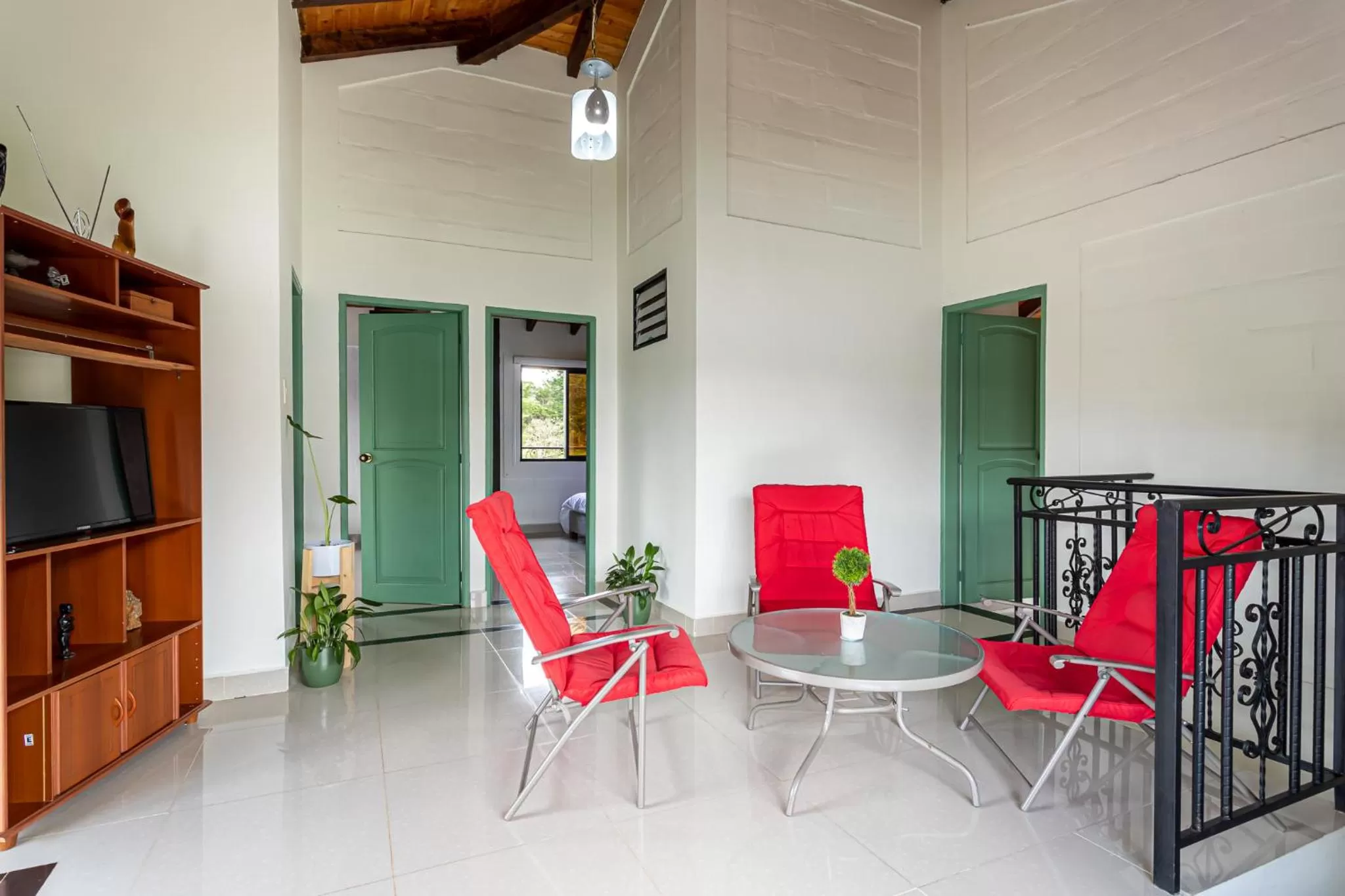 Living room in Soy Local Guatape Campestre