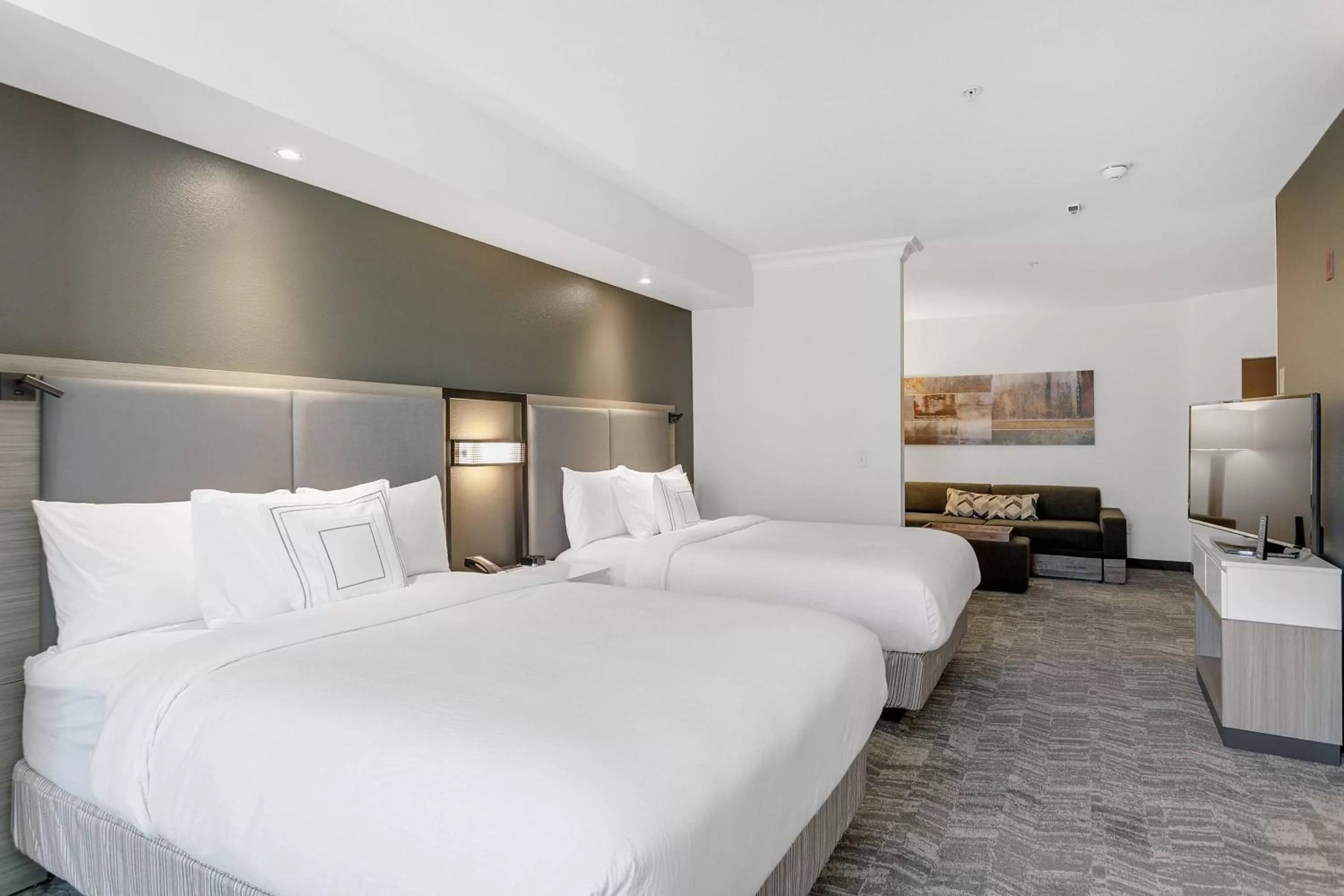 Photo of the whole room, Bed in SpringHill Suites by Marriott Sacramento Natomas