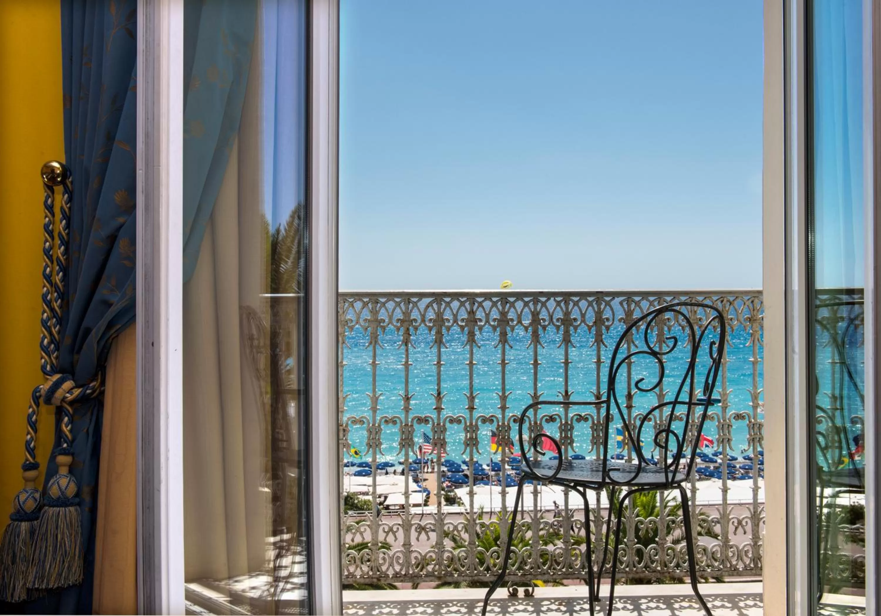 Sea view in Hôtel West End Promenade