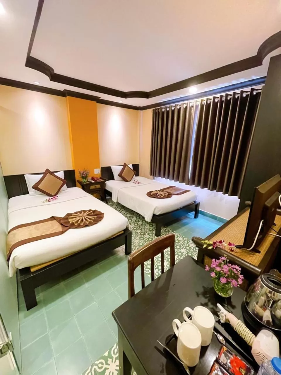 Bed in Ipeace Hotel - Bùi Viện Walking Street