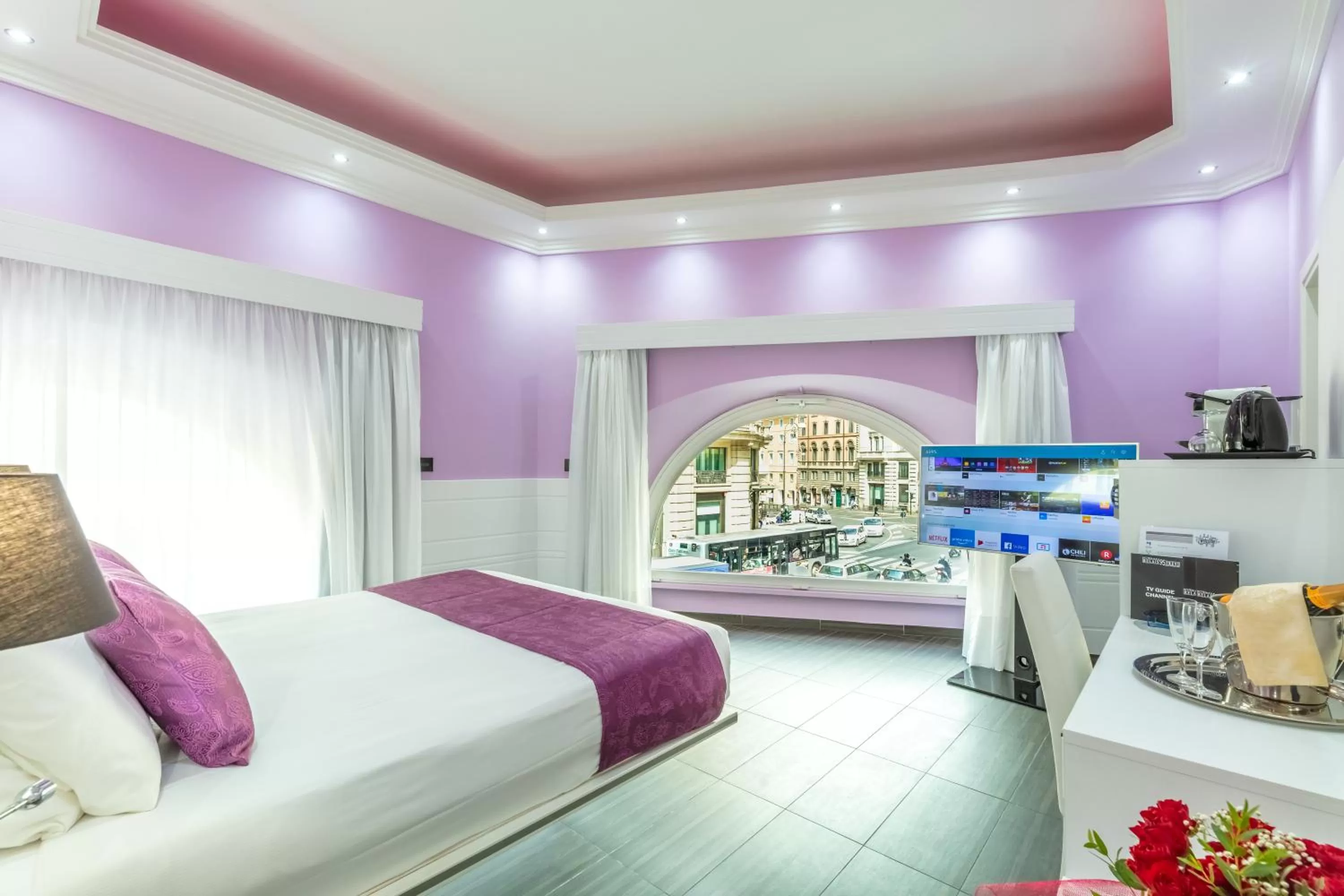 Executive Double Room in THE ONE Boutique Hotel Cocktail bar & SPA Roma