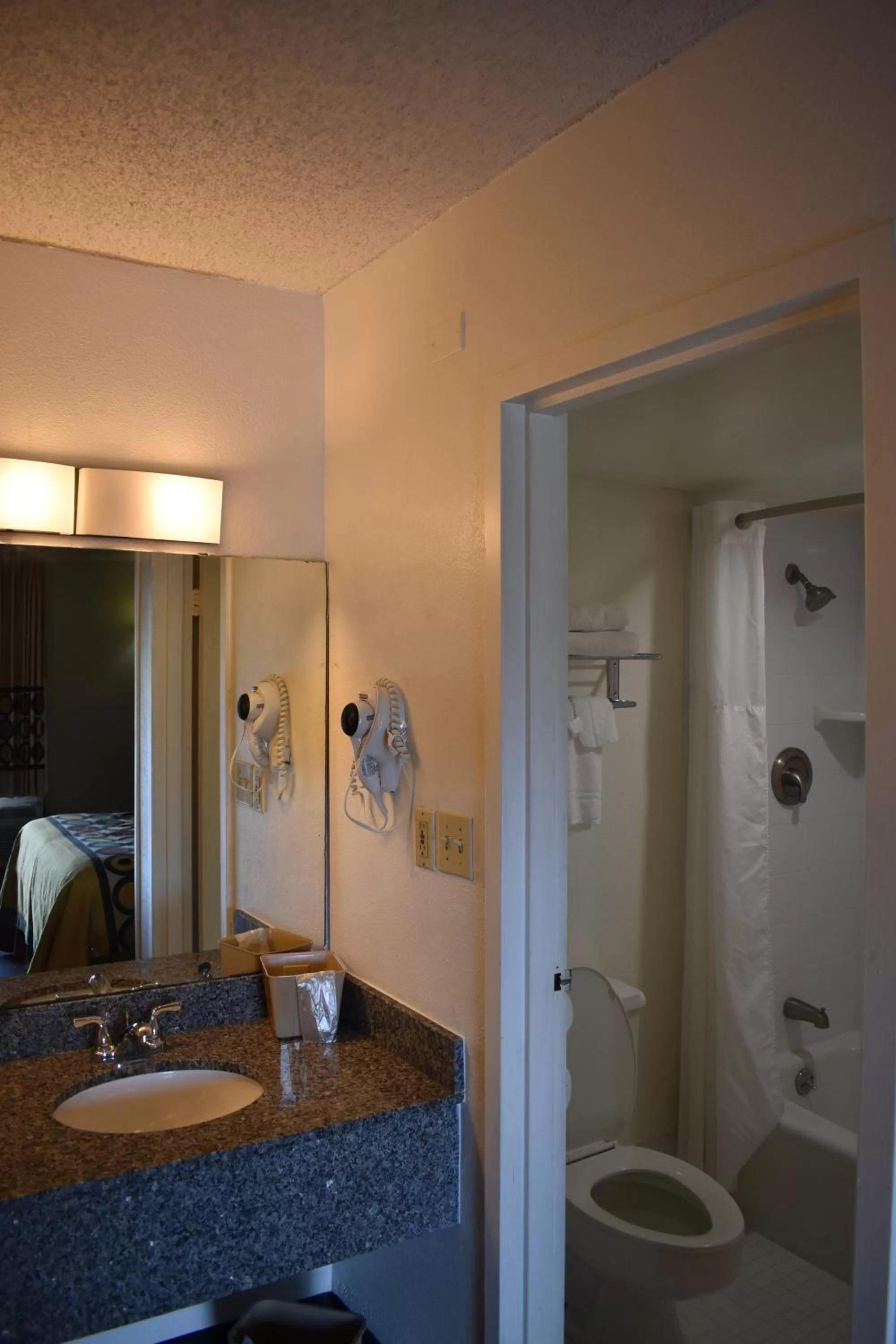 Bathroom in Super 8 by Wyndham Ocala I-75