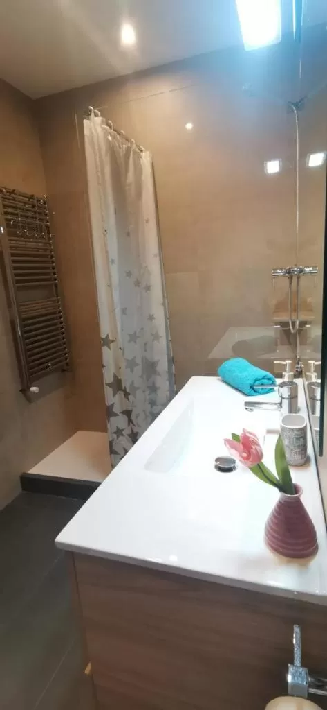 Bathroom in Valencia habitaciones