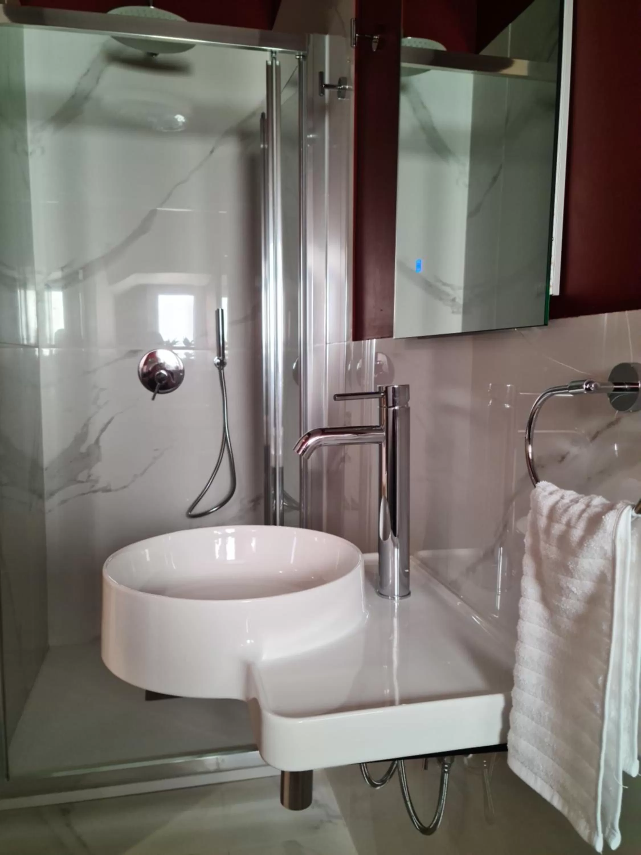 Shower, Bathroom in The Carob Tree