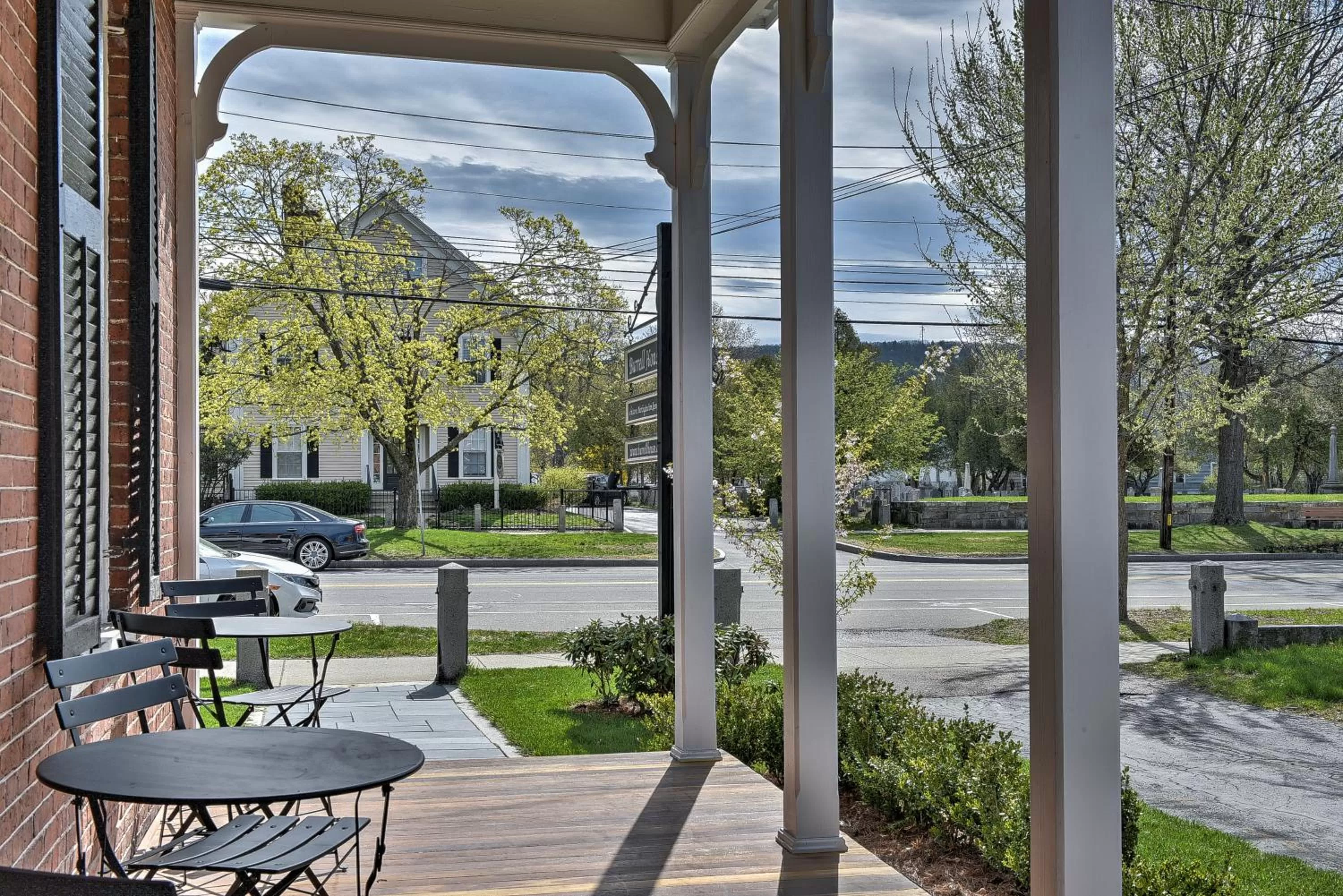 Patio in The Burrell House