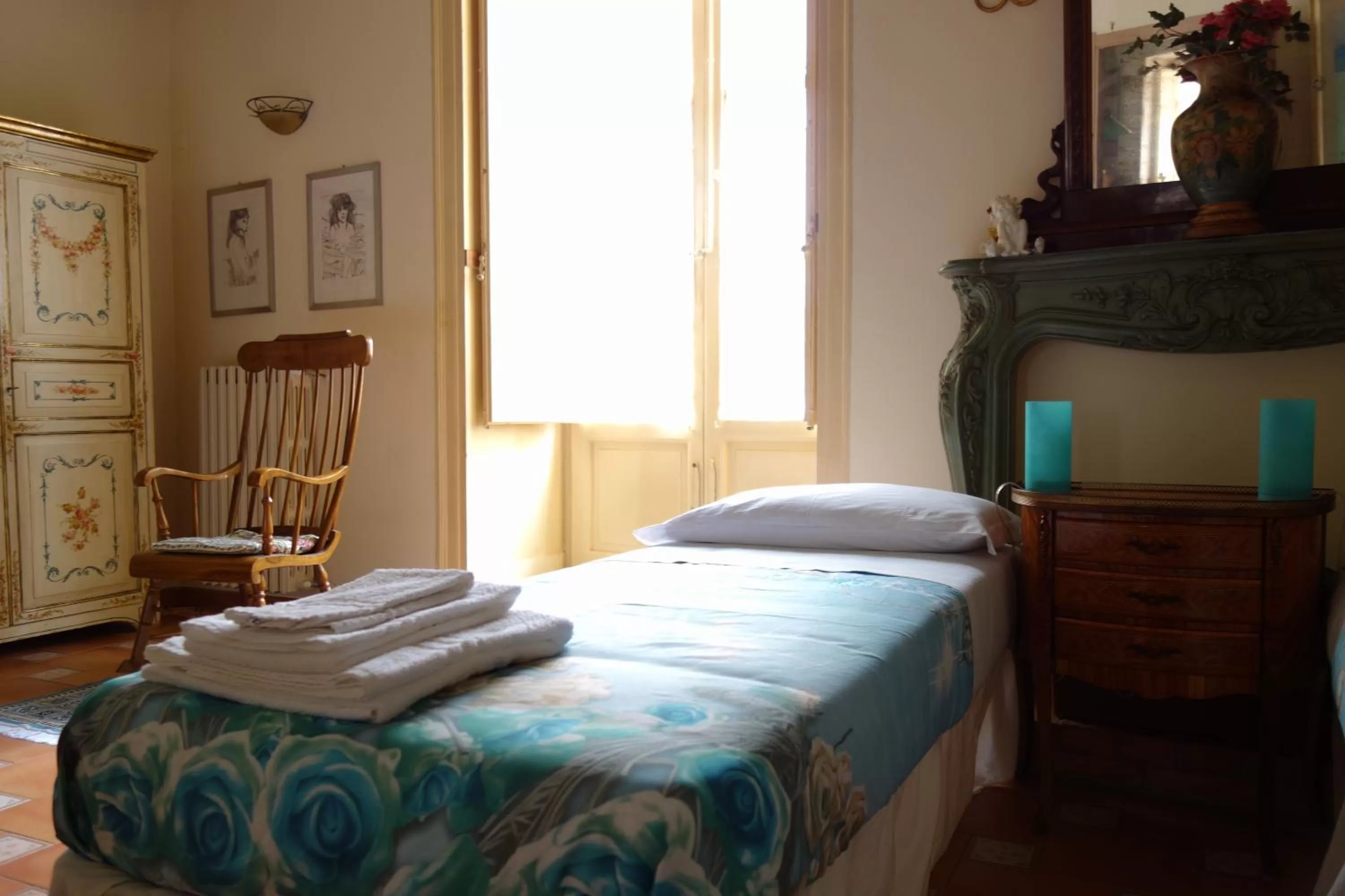 Bed in Vittorio Emanuele Rooms di Prinzi