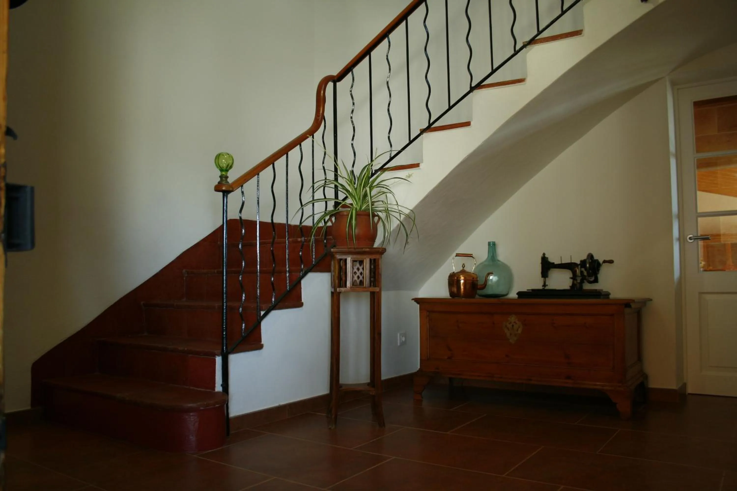 Lobby or reception in Hotel Rural Binigaus Vell